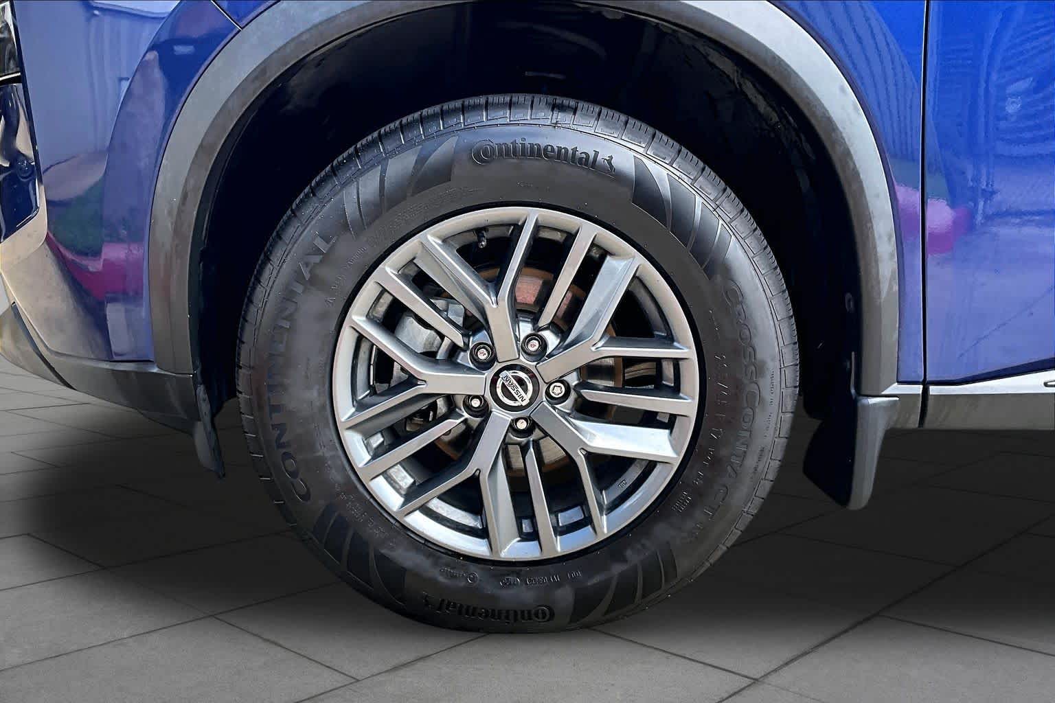 2021 Nissan Rogue S Caspian Blue Metallic at AutoNation USA Houston
