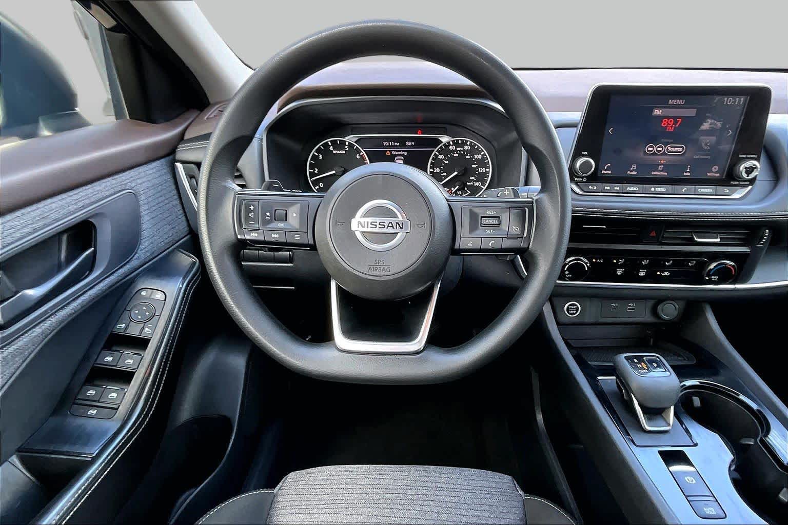 2021 Nissan Rogue S Caspian Blue Metallic at AutoNation USA Houston