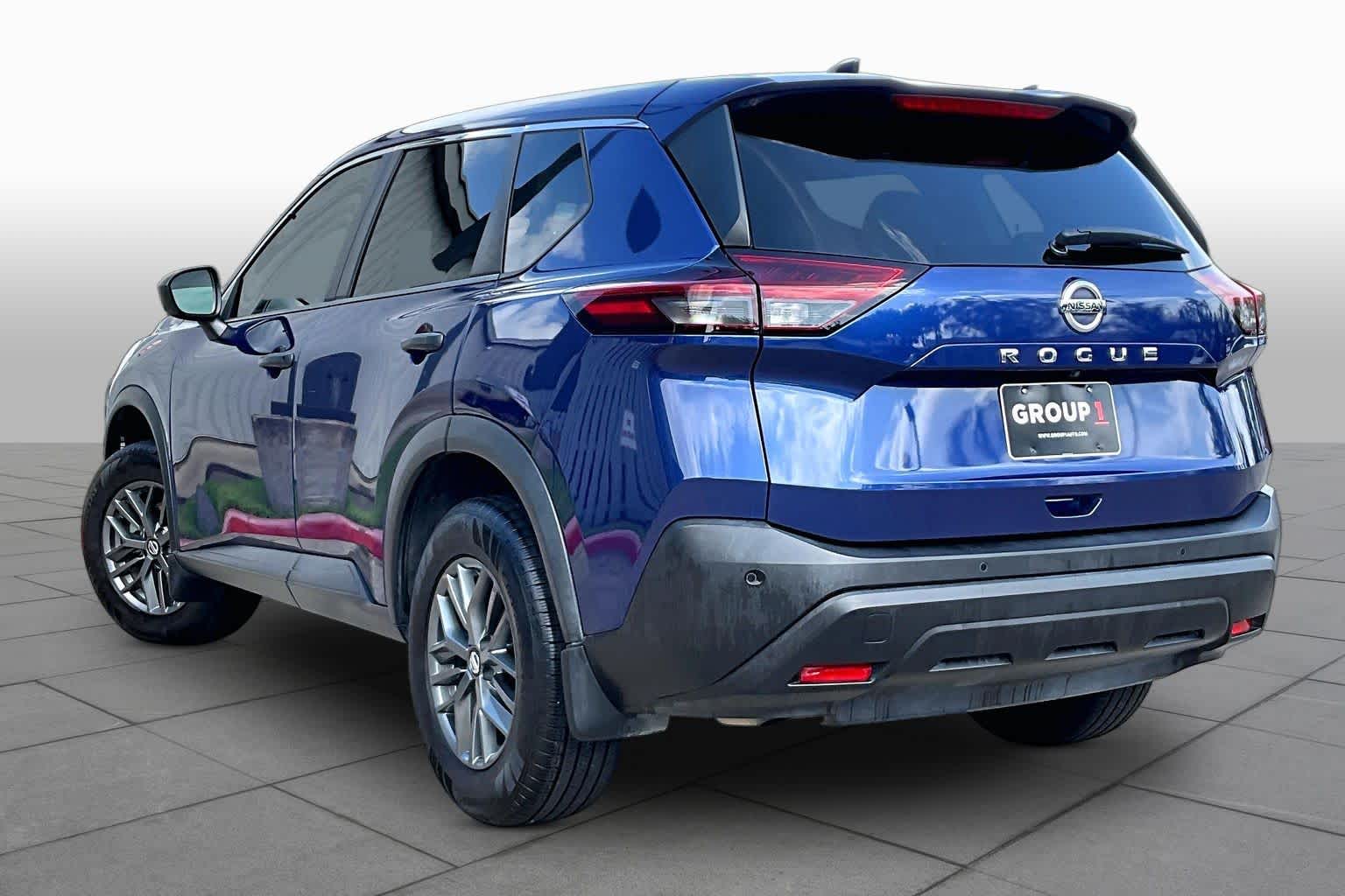 2021 Nissan Rogue S Caspian Blue Metallic at AutoNation USA Houston
