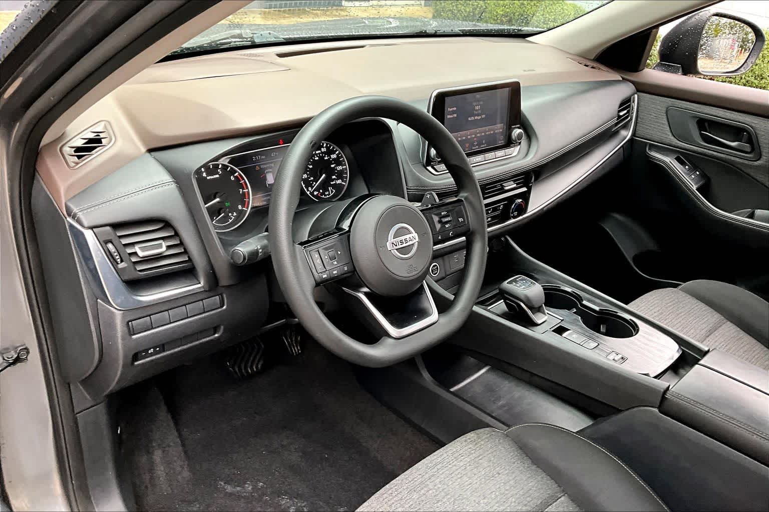 2021 Nissan Rogue S Gun Metallic at Tomball Ford