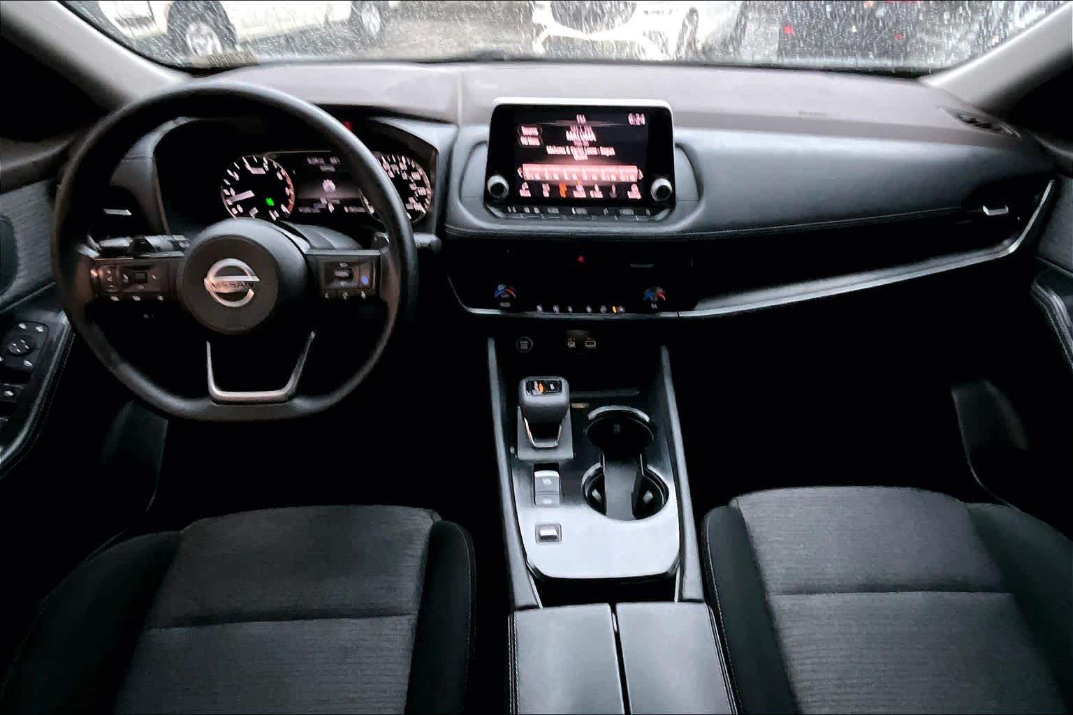 2021 Nissan Rogue SV Super Black at Sterling McCall Nissan