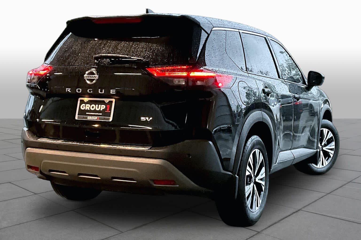2021 Nissan Rogue SV Super Black at Sterling McCall Nissan