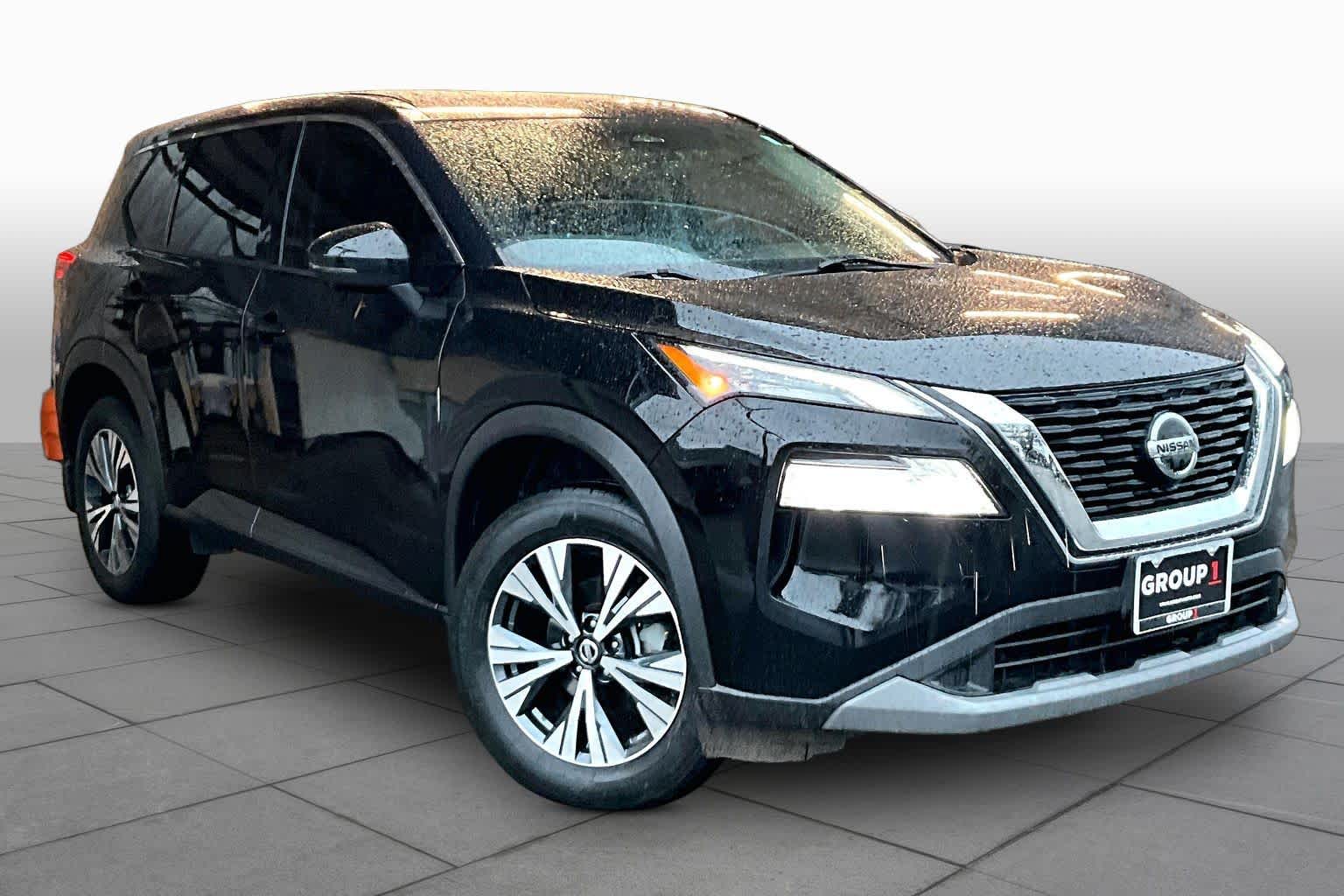 2021 Nissan Rogue SV Super Black at Sterling McCall Nissan