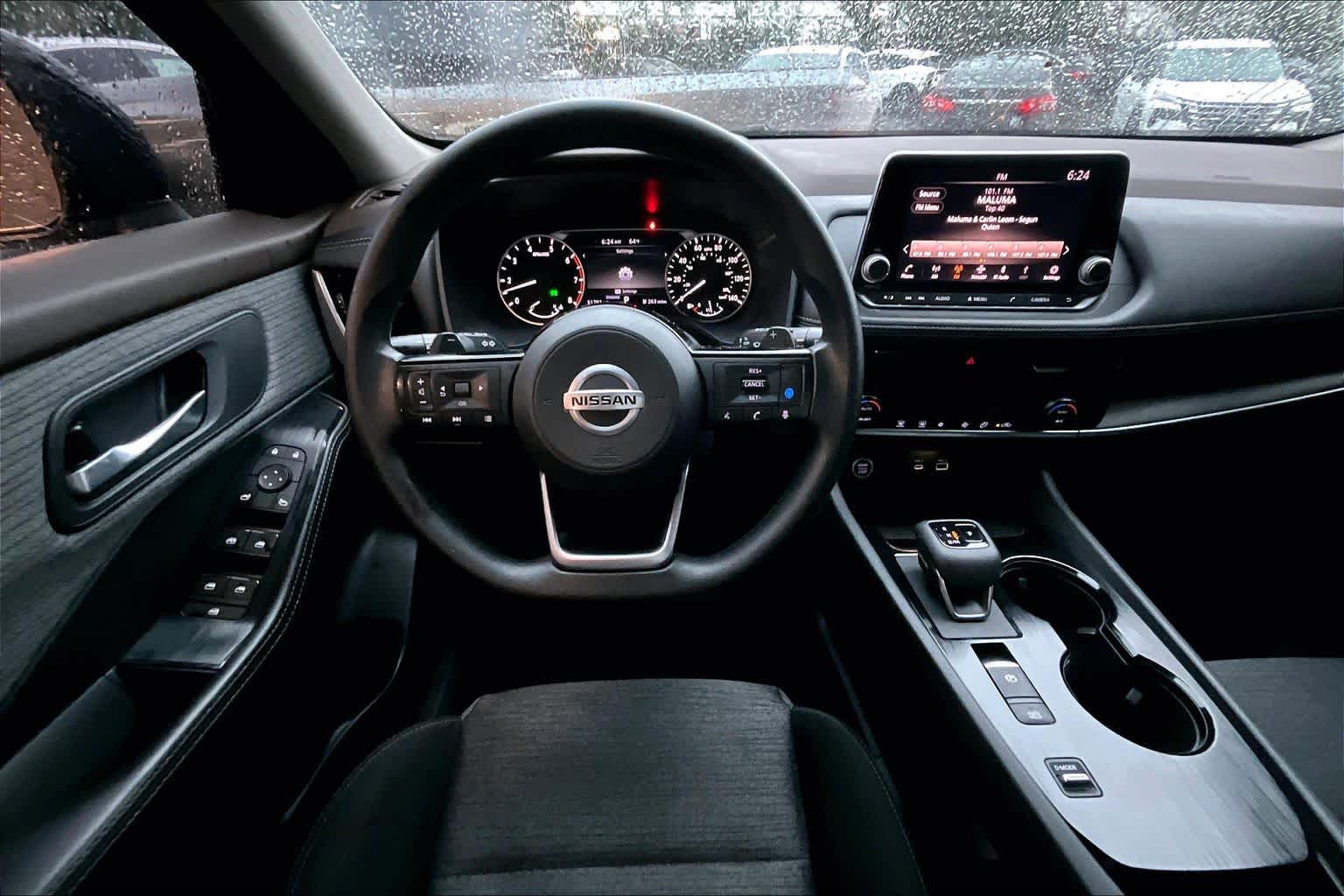 2021 Nissan Rogue SV Super Black at Sterling McCall Nissan