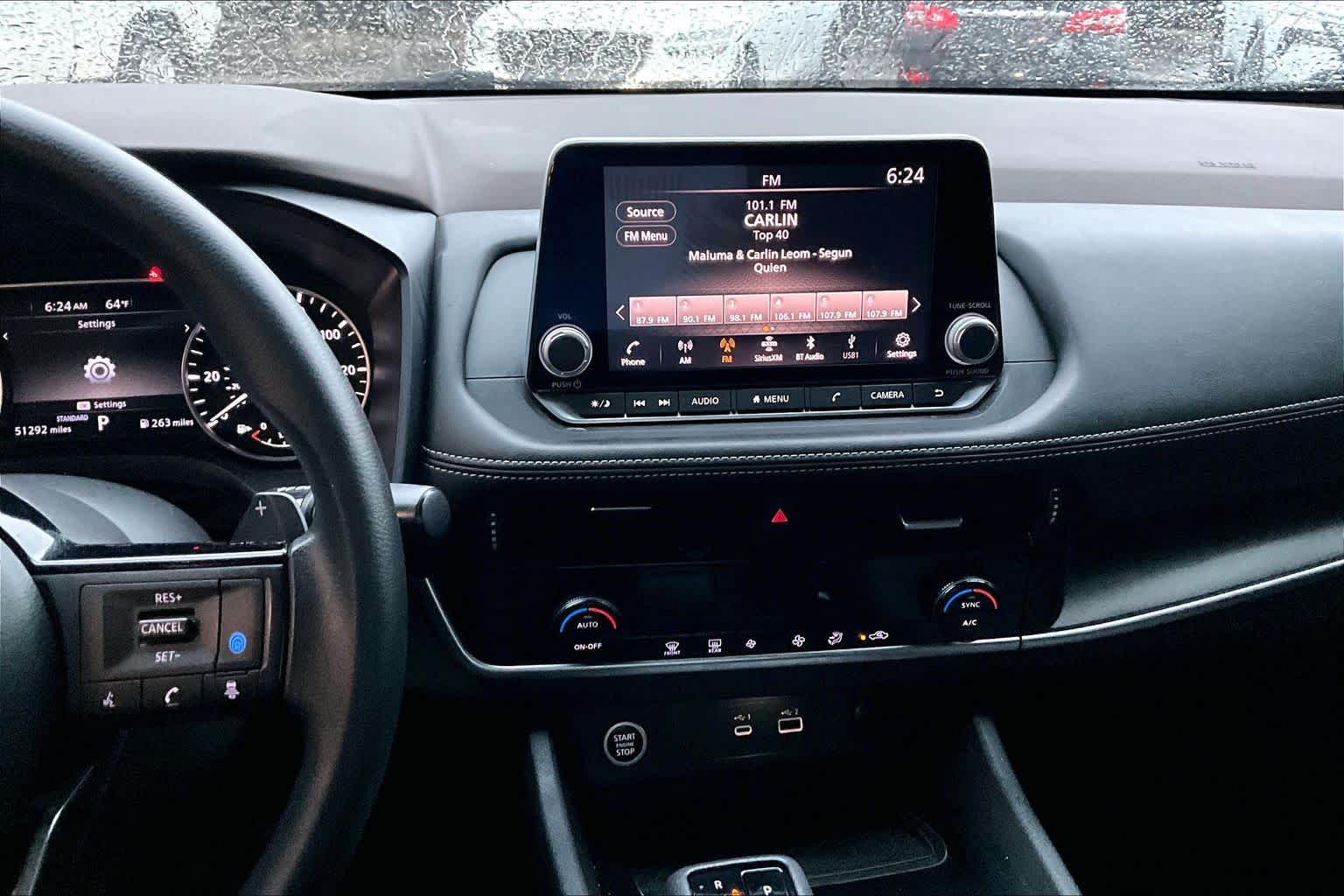 2021 Nissan Rogue SV Super Black at Sterling McCall Nissan