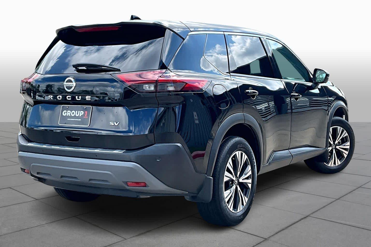 2021 Nissan Rogue SV Super Black at Lone Star Chevrolet