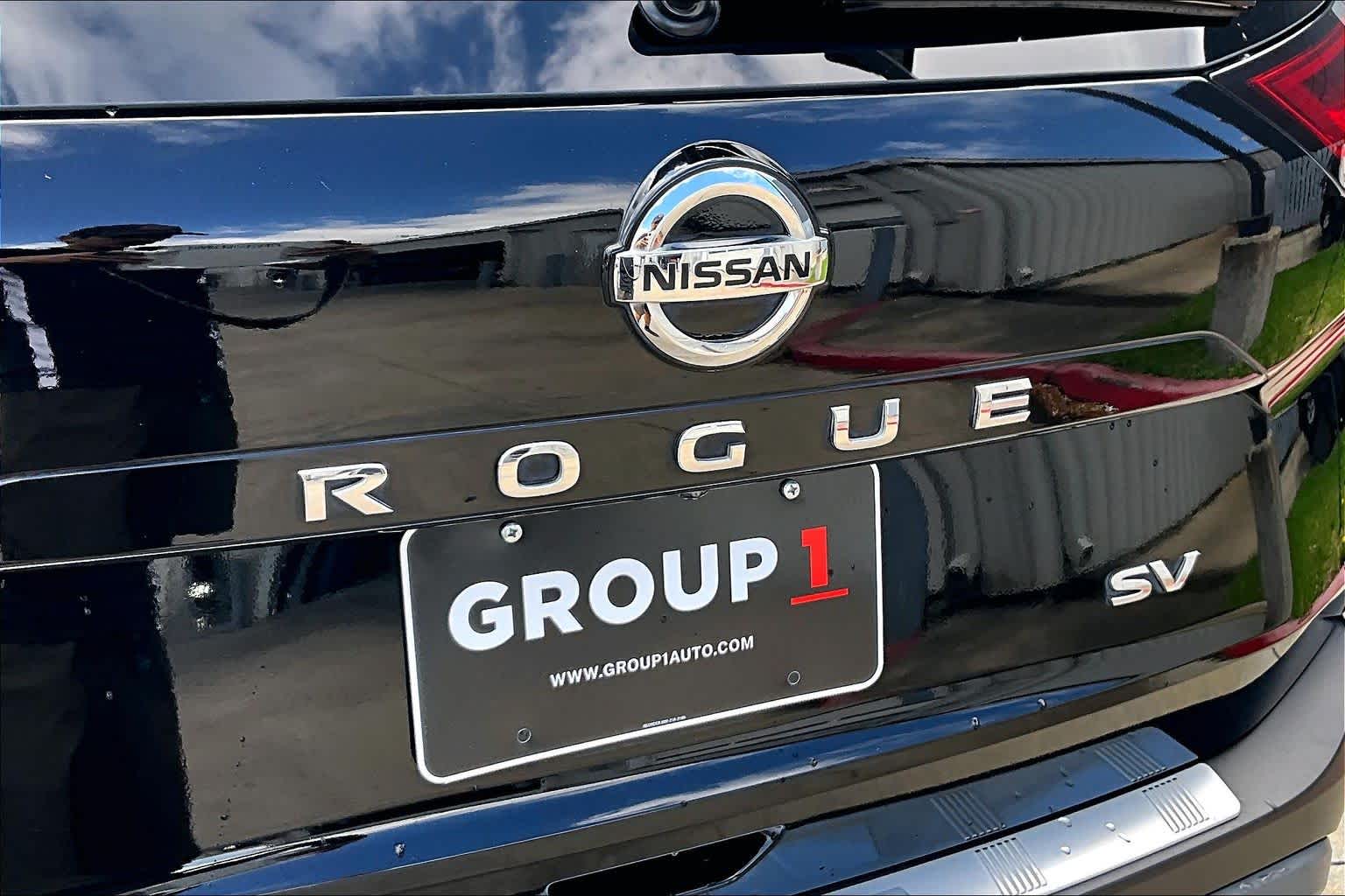 2021 Nissan Rogue SV Super Black at Lone Star Chevrolet