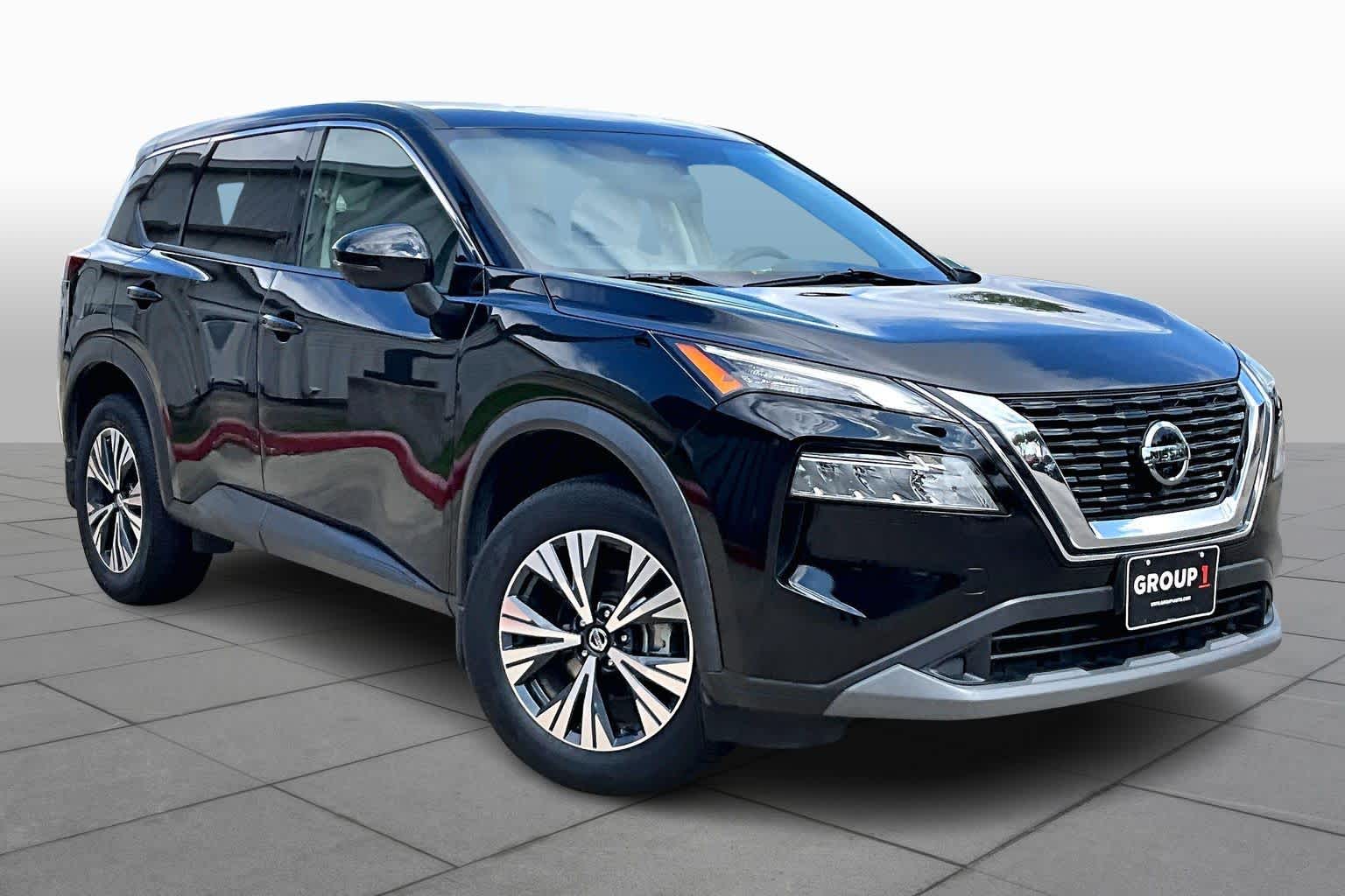 2021 Nissan Rogue SV Super Black at Lone Star Chevrolet