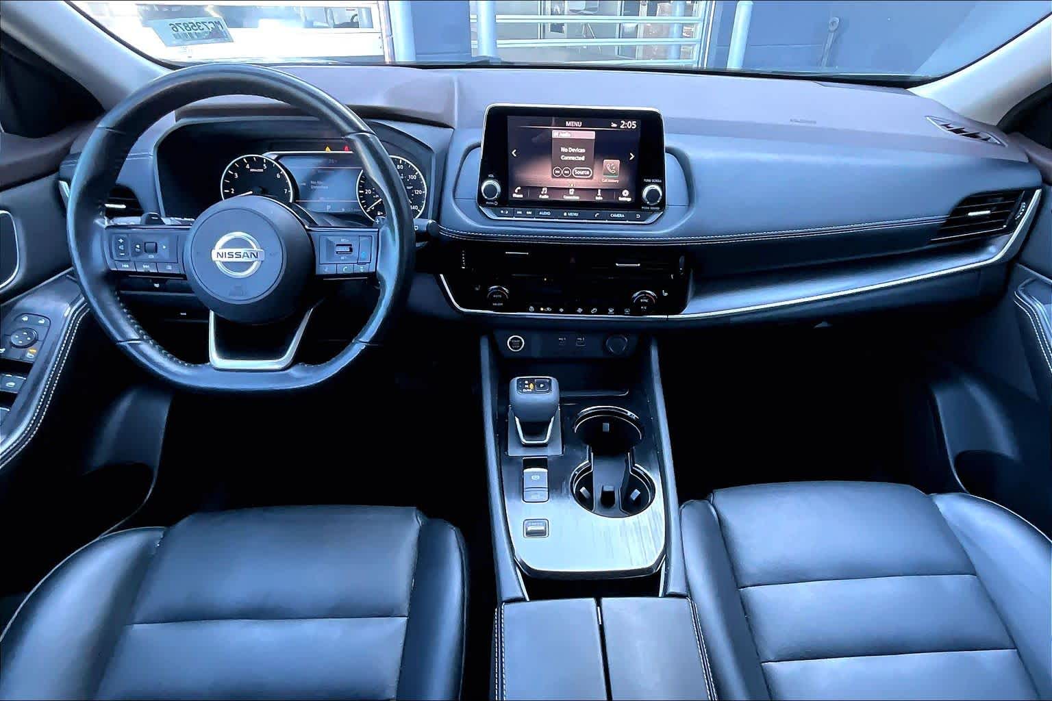 2021 Nissan Rogue SV Super Black at Sterling McCall Nissan