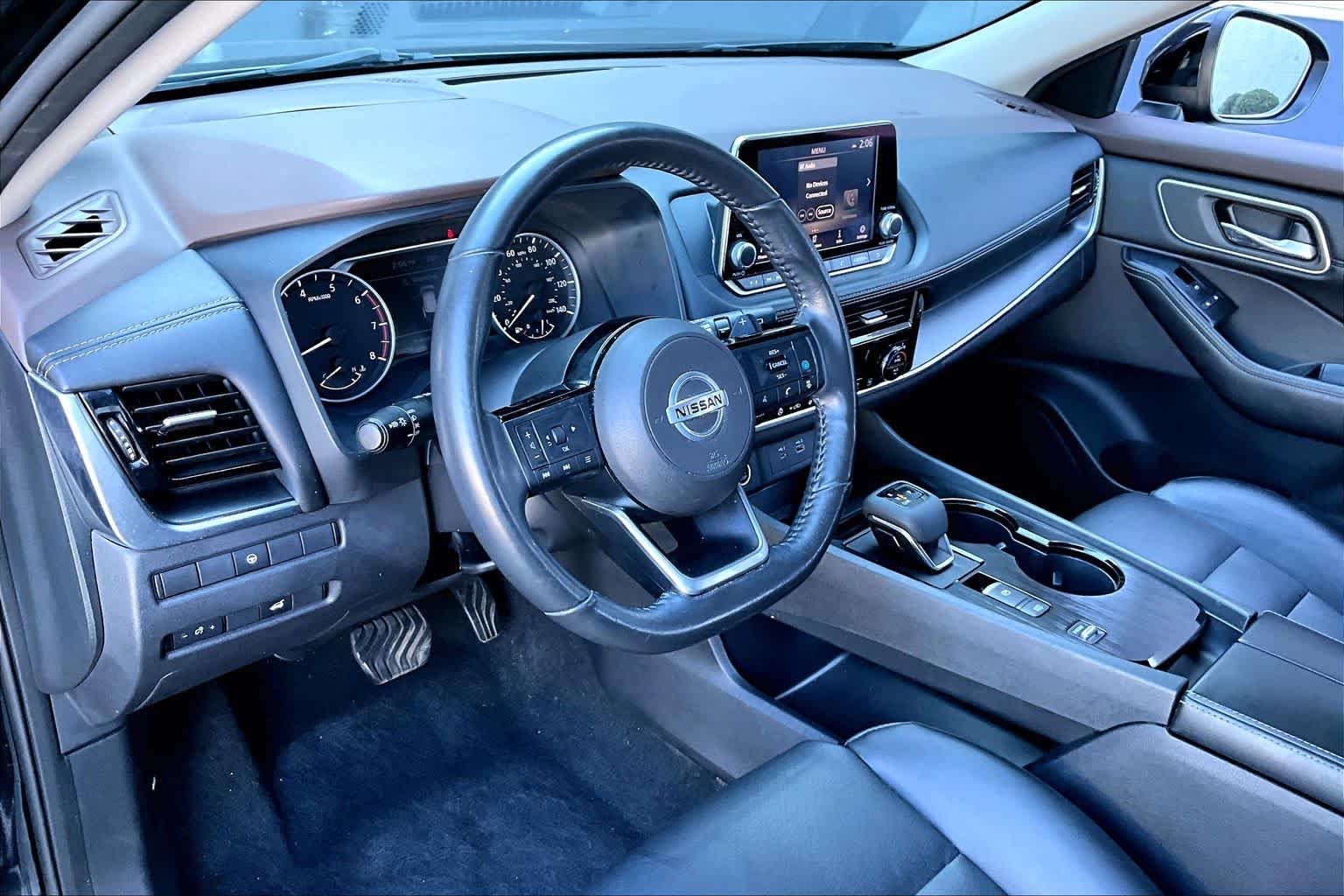 2021 Nissan Rogue SV Super Black at Sterling McCall Nissan