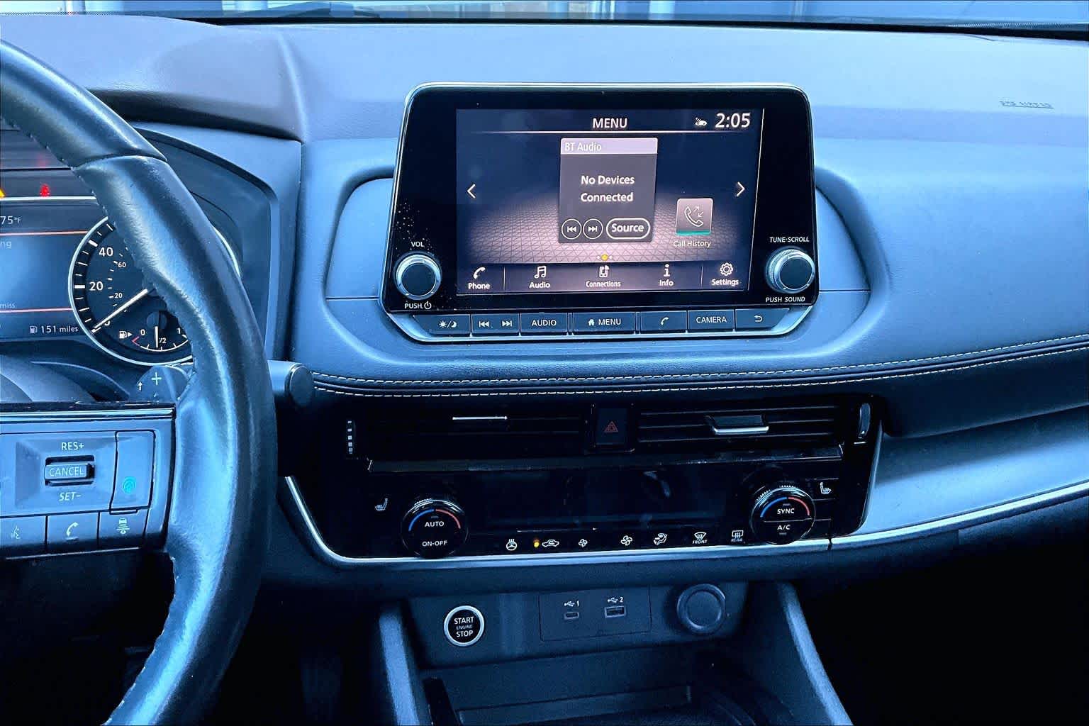 2021 Nissan Rogue SV Super Black at Sterling McCall Nissan