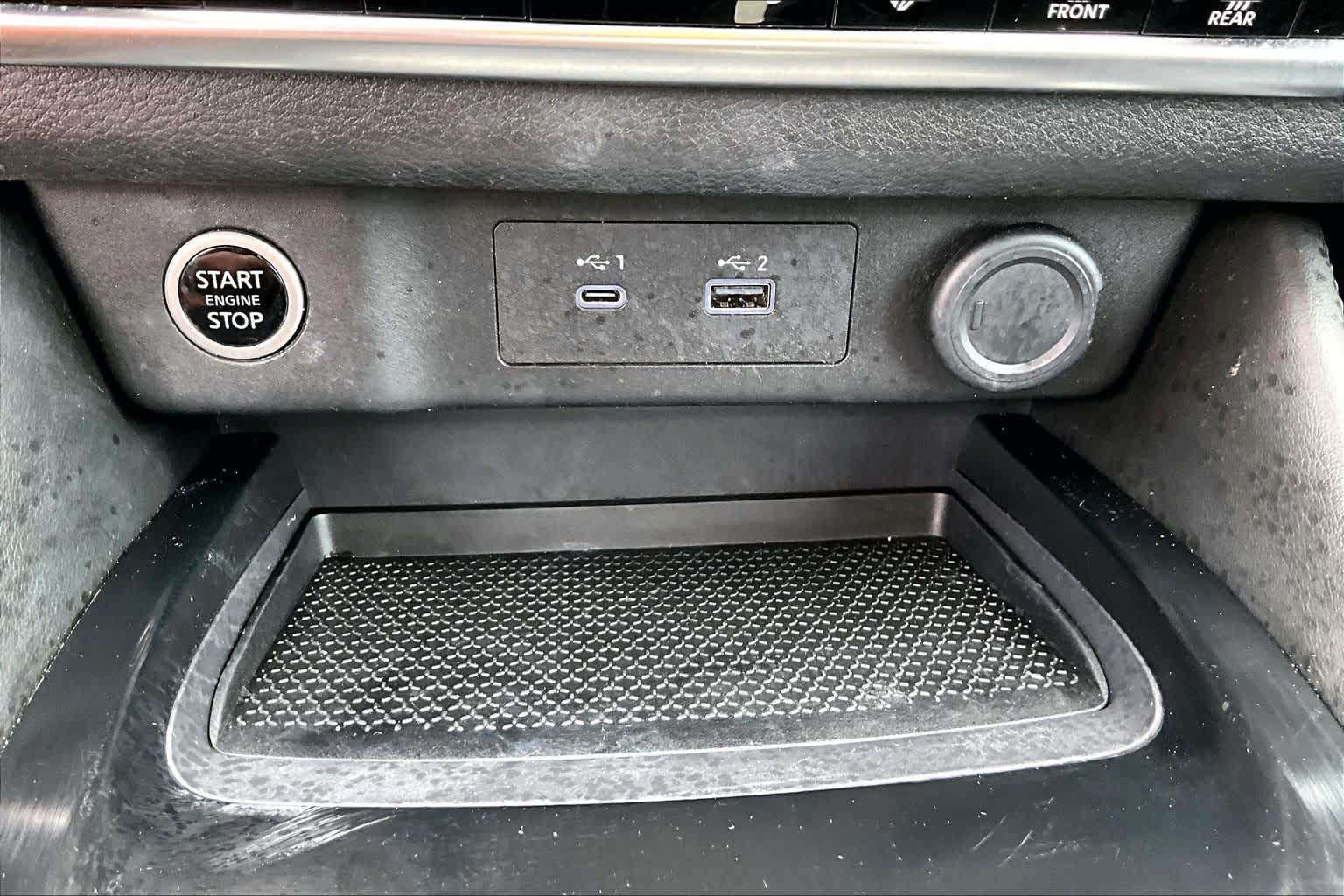 2021 Nissan Rogue SL Pearl White Tricoat at AutoNation Chrysler Jeep Dodge Ram Spring