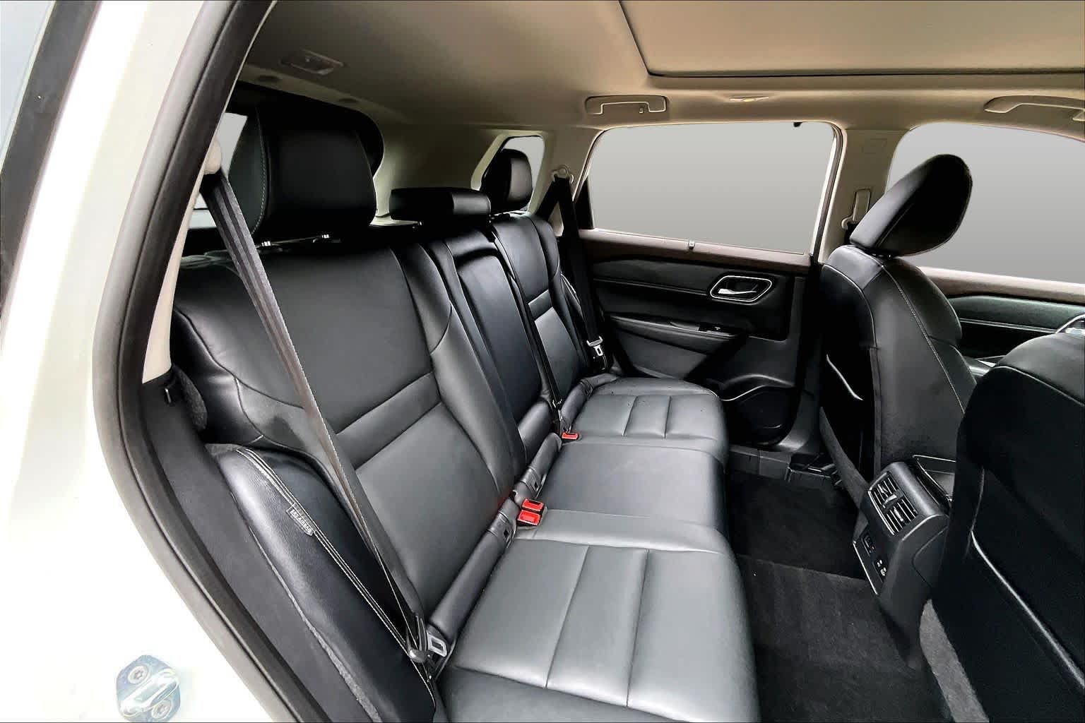 2021 Nissan Rogue SL Pearl White Tricoat at AutoNation Chrysler Jeep Dodge Ram Spring