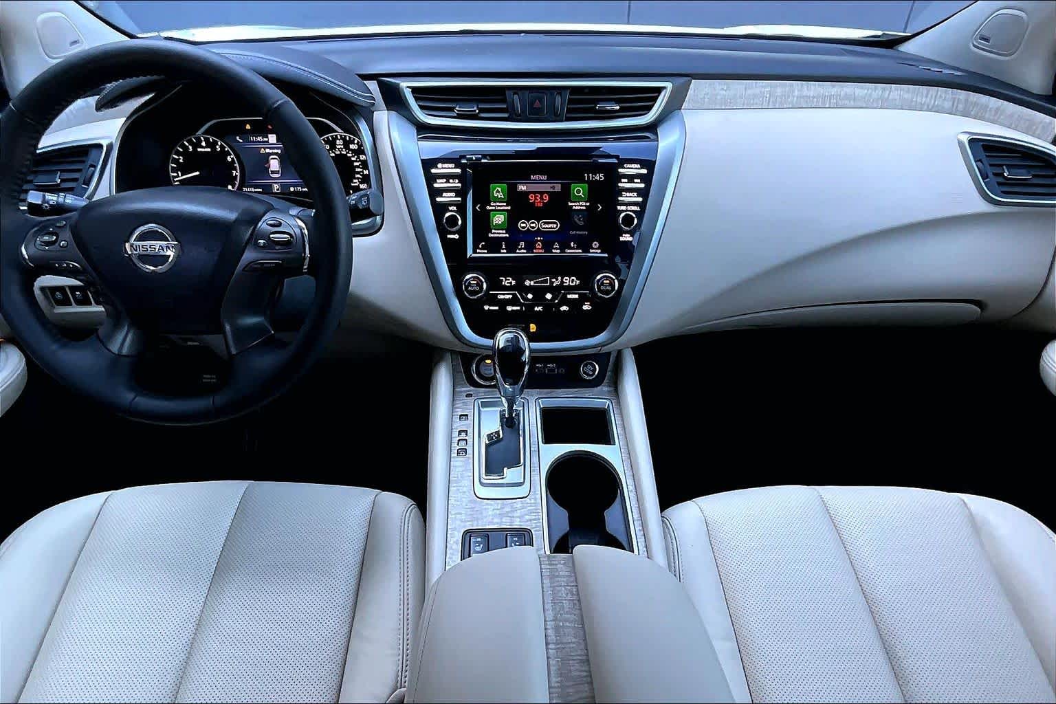 2020 Nissan Murano SL Pearl White Tricoat at Sterling McCall Nissan