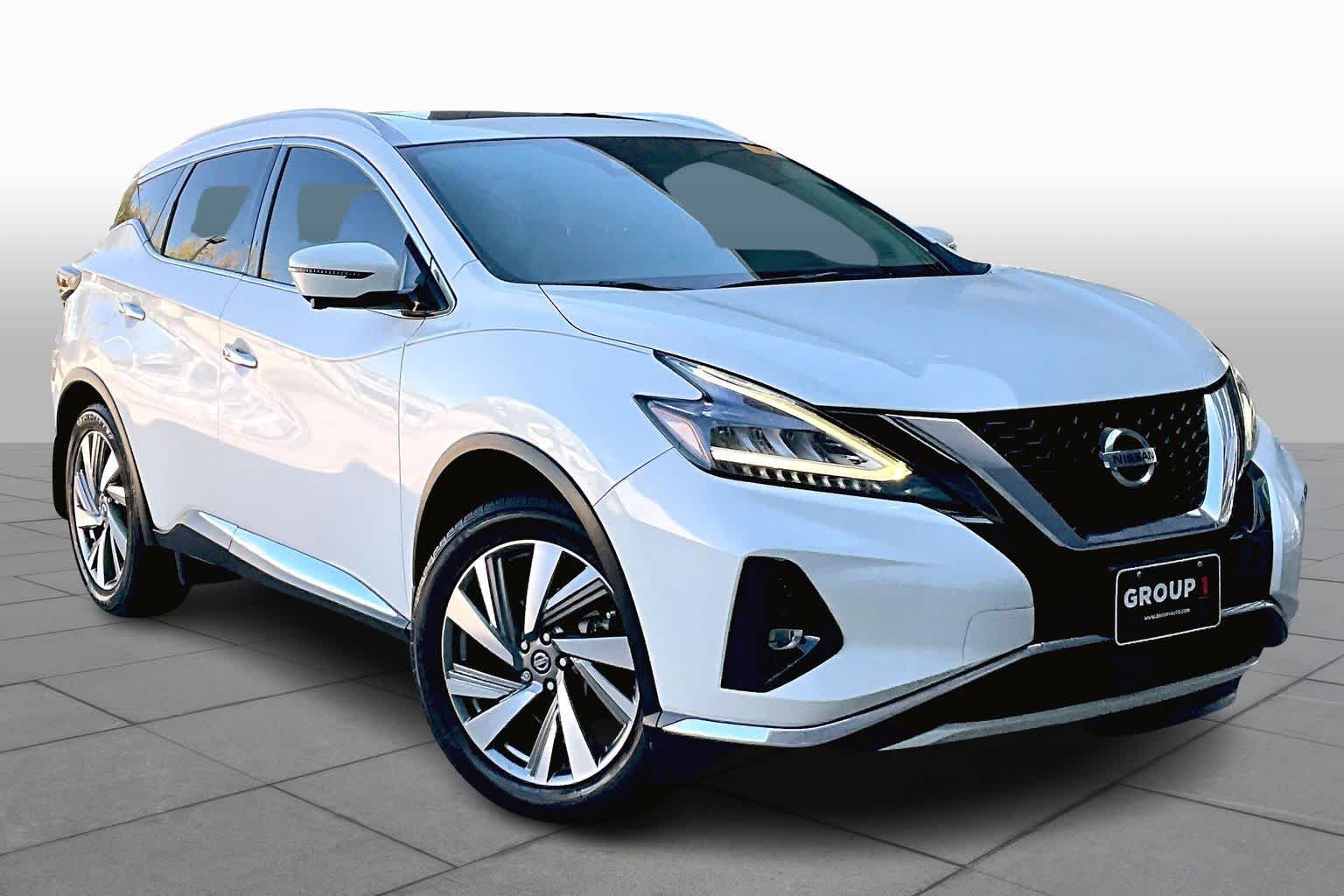 2020 Nissan Murano SL Pearl White Tricoat at Sterling McCall Nissan