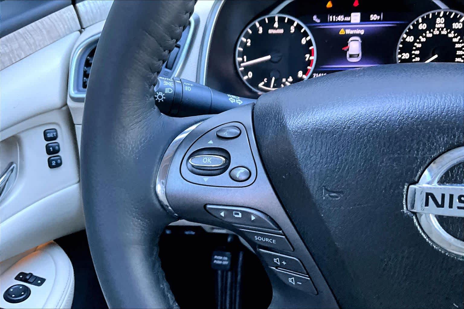 2020 Nissan Murano SL Pearl White Tricoat at Sterling McCall Nissan