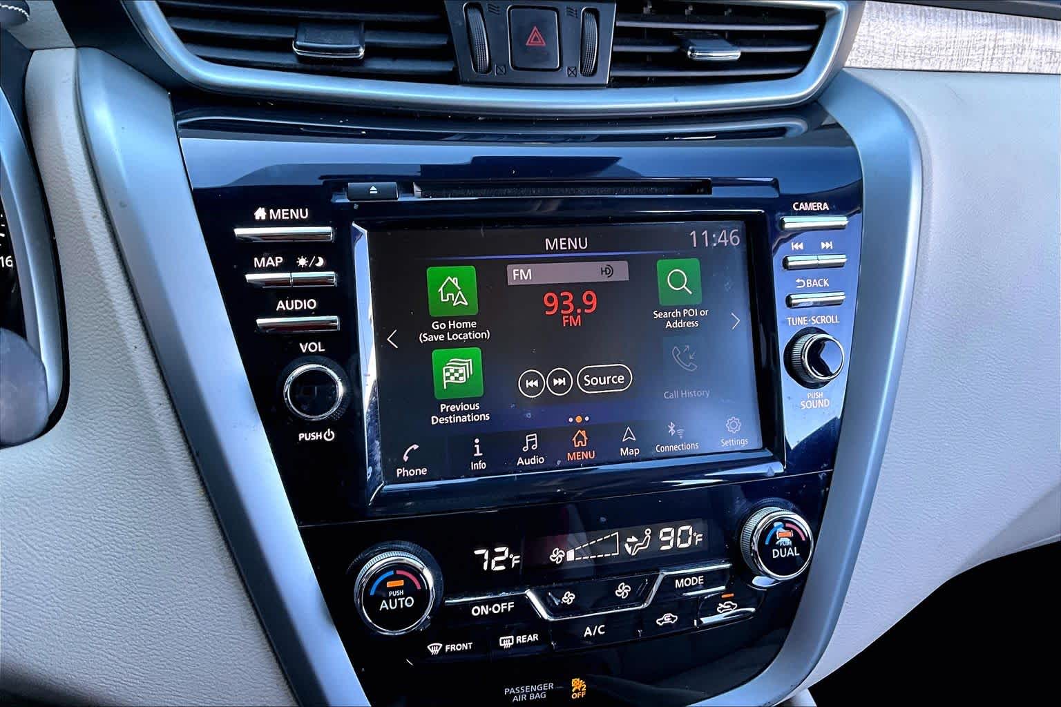 2020 Nissan Murano SL Pearl White Tricoat at Sterling McCall Nissan