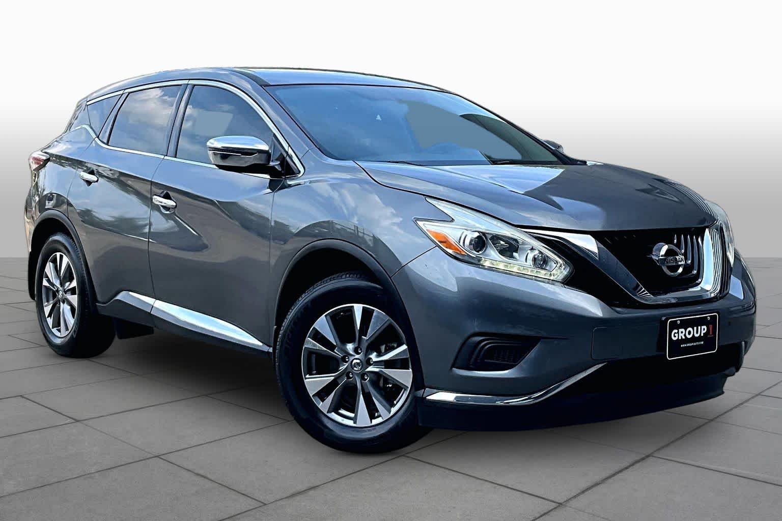 2016 Nissan Murano S Gun Metallic at HGreg Houston