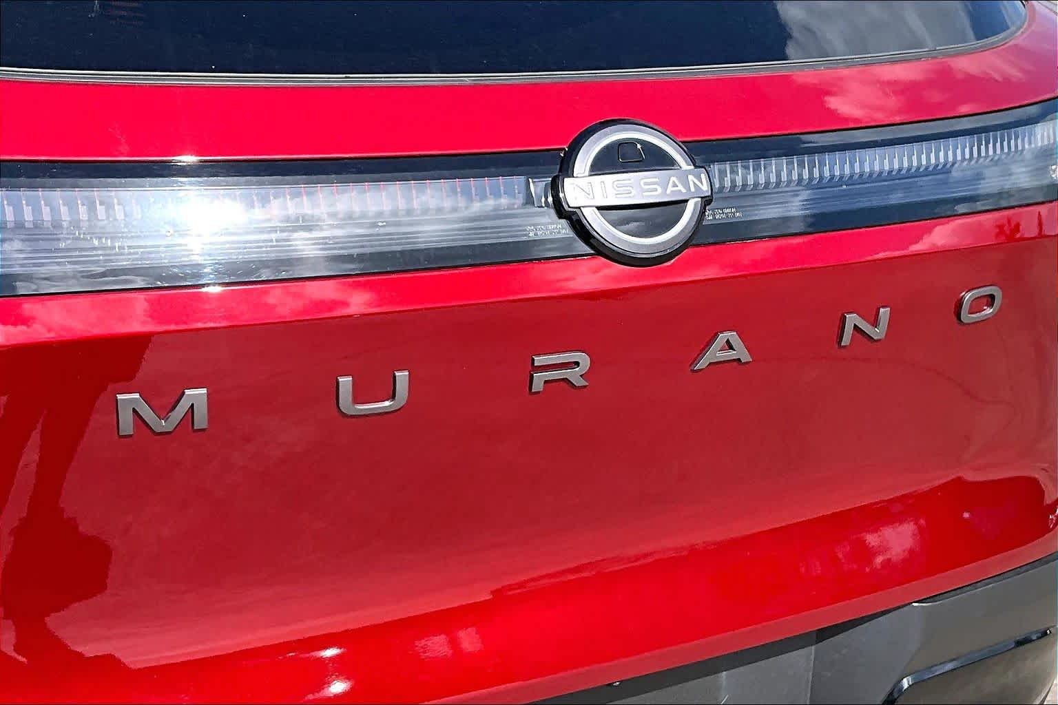 2025 Nissan Murano SV Scarlet Ember Tintcoat at Texan GMC Buick