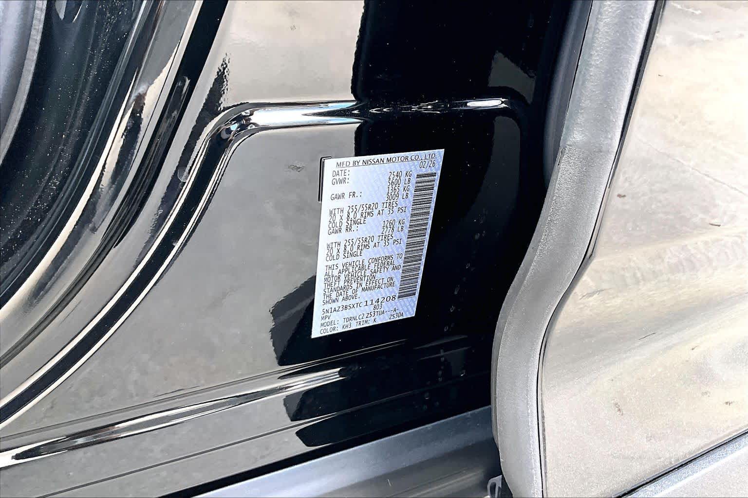 2026 Nissan Murano SV Super Black at Sterling McCall Nissan