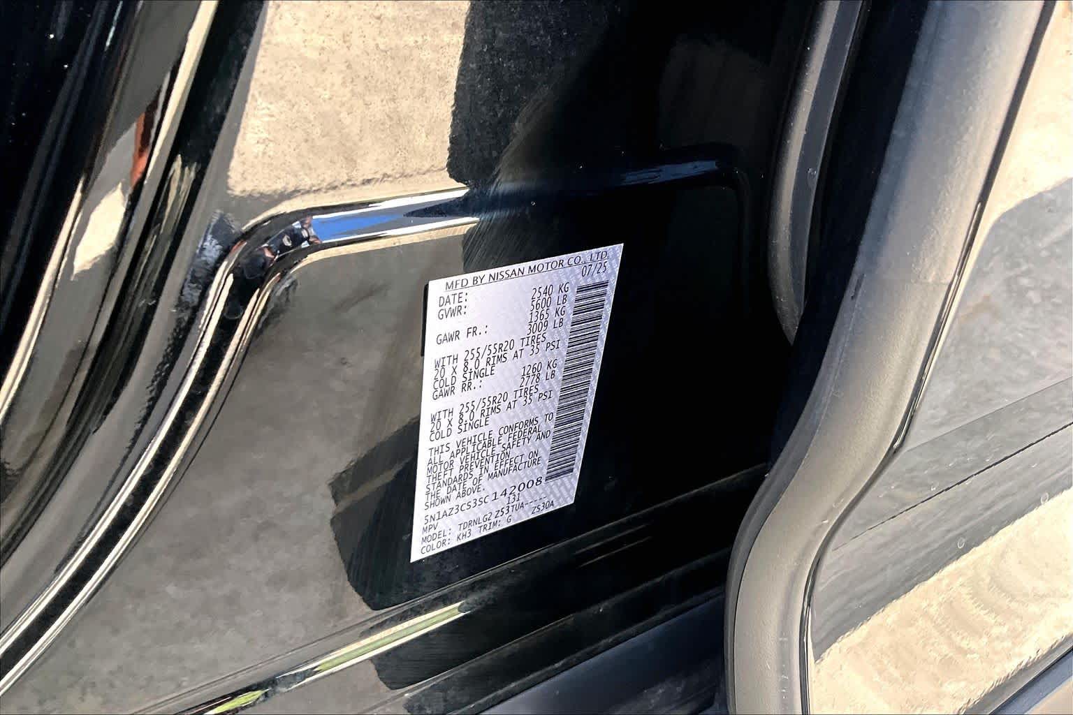 2025 Nissan Murano SL Super Black at Texan GMC Buick