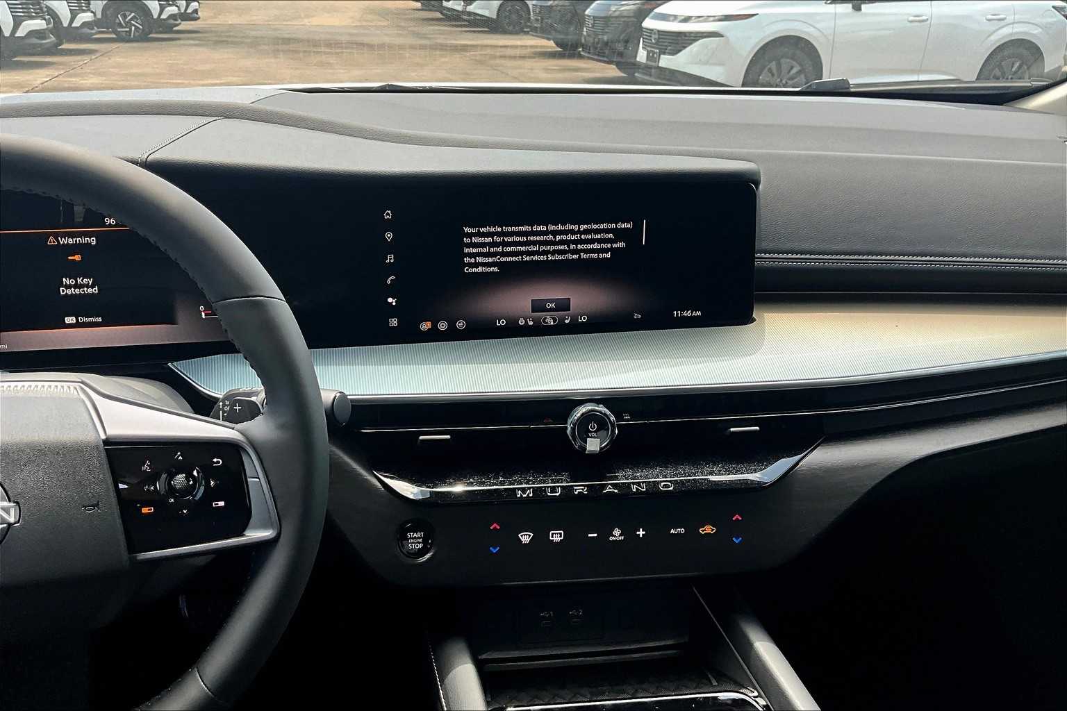 2025 Nissan Murano SL Everest White Pearl Tricoat/Super Black at Sterling McCall Nissan