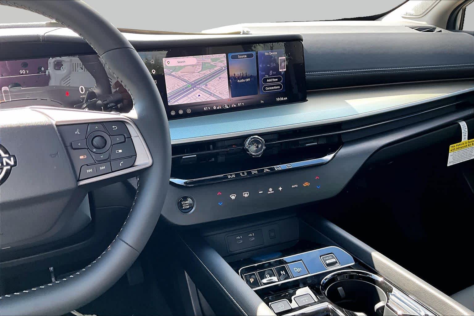 2027 Nissan Murano Dark Armor Everest White Pearl Tricoat at Sterling McCall Nissan