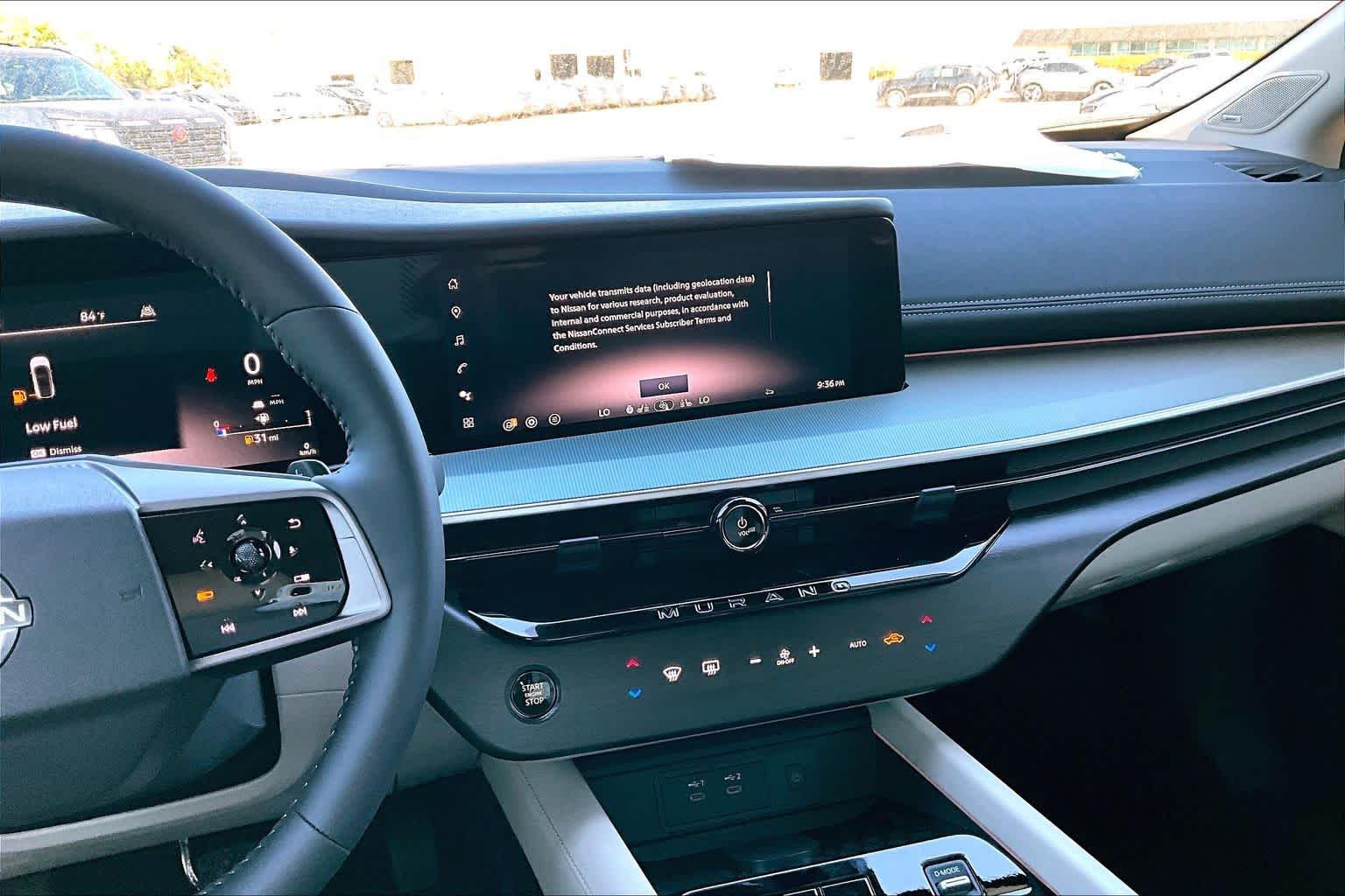 2026 Nissan Murano SL Everest White Pearl Tricoat at Sterling McCall Nissan