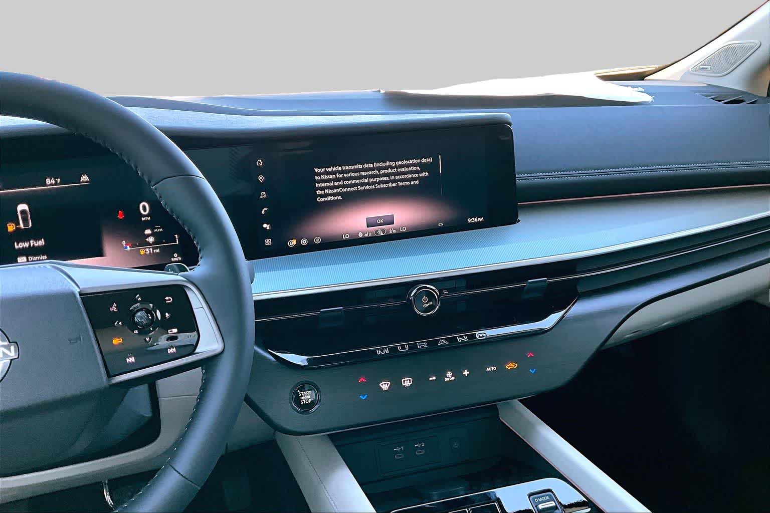2026 Nissan Murano SL Everest White Pearl Tricoat at Sterling McCall Nissan