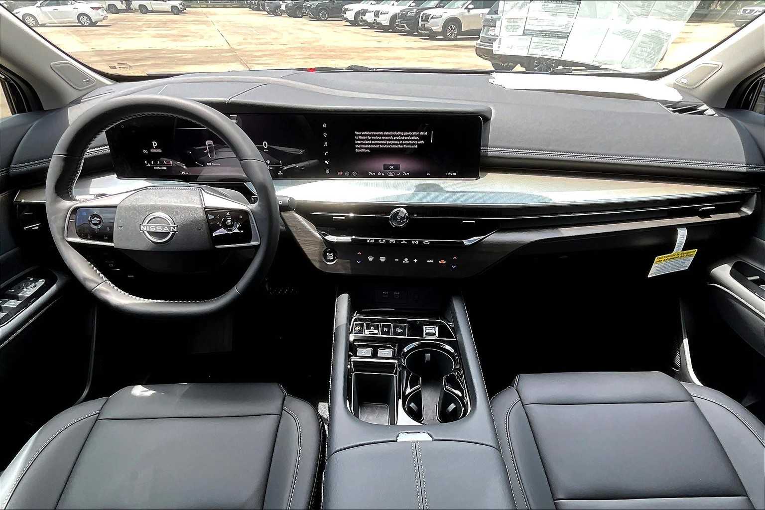 2025 Nissan Murano SL Deep Ocean Blue Pearl/Super Black at Sterling McCall Nissan