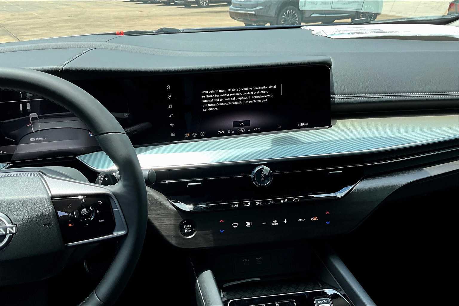 2025 Nissan Murano SL Deep Ocean Blue Pearl/Super Black at Sterling McCall Nissan