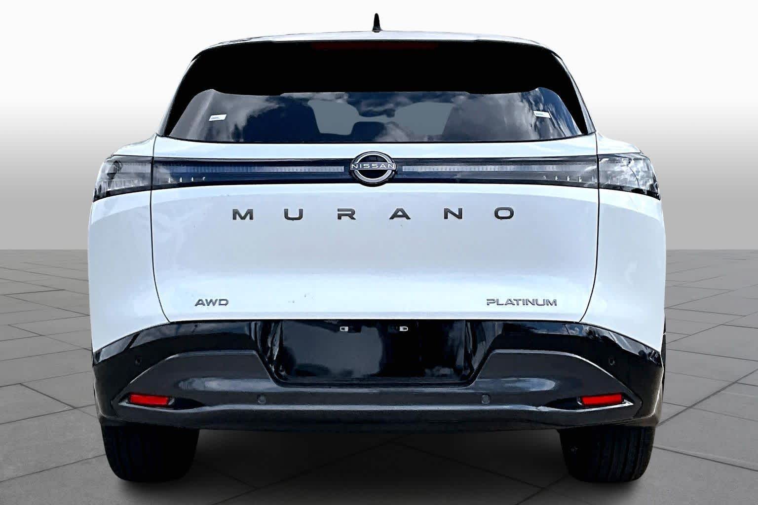 2026 Nissan Murano Platinum Everest White Pearl Tricoat/Super Black at Sterling McCall Nissan