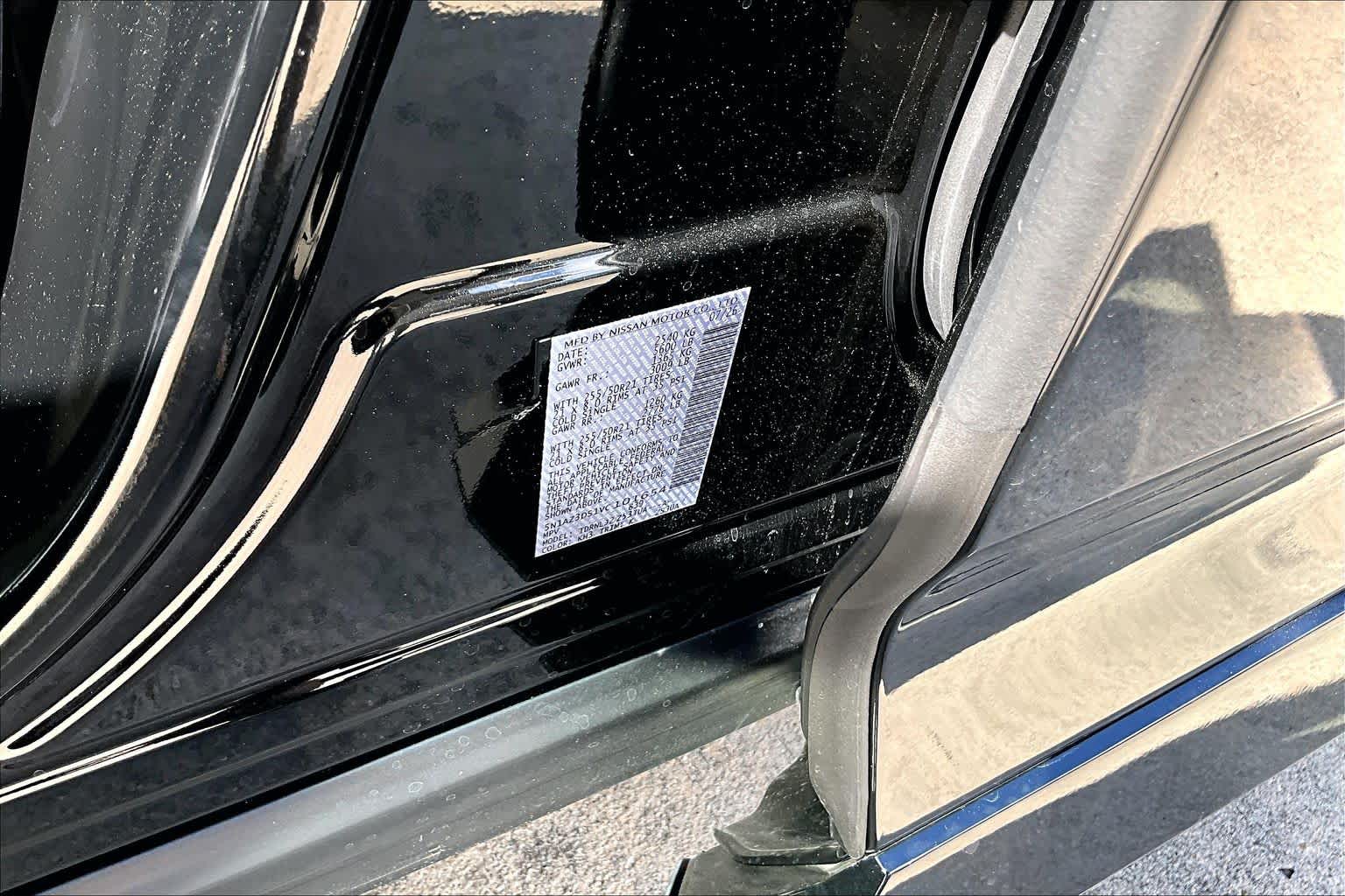 2027 Nissan Murano Platinum Super Black at Sterling McCall Nissan