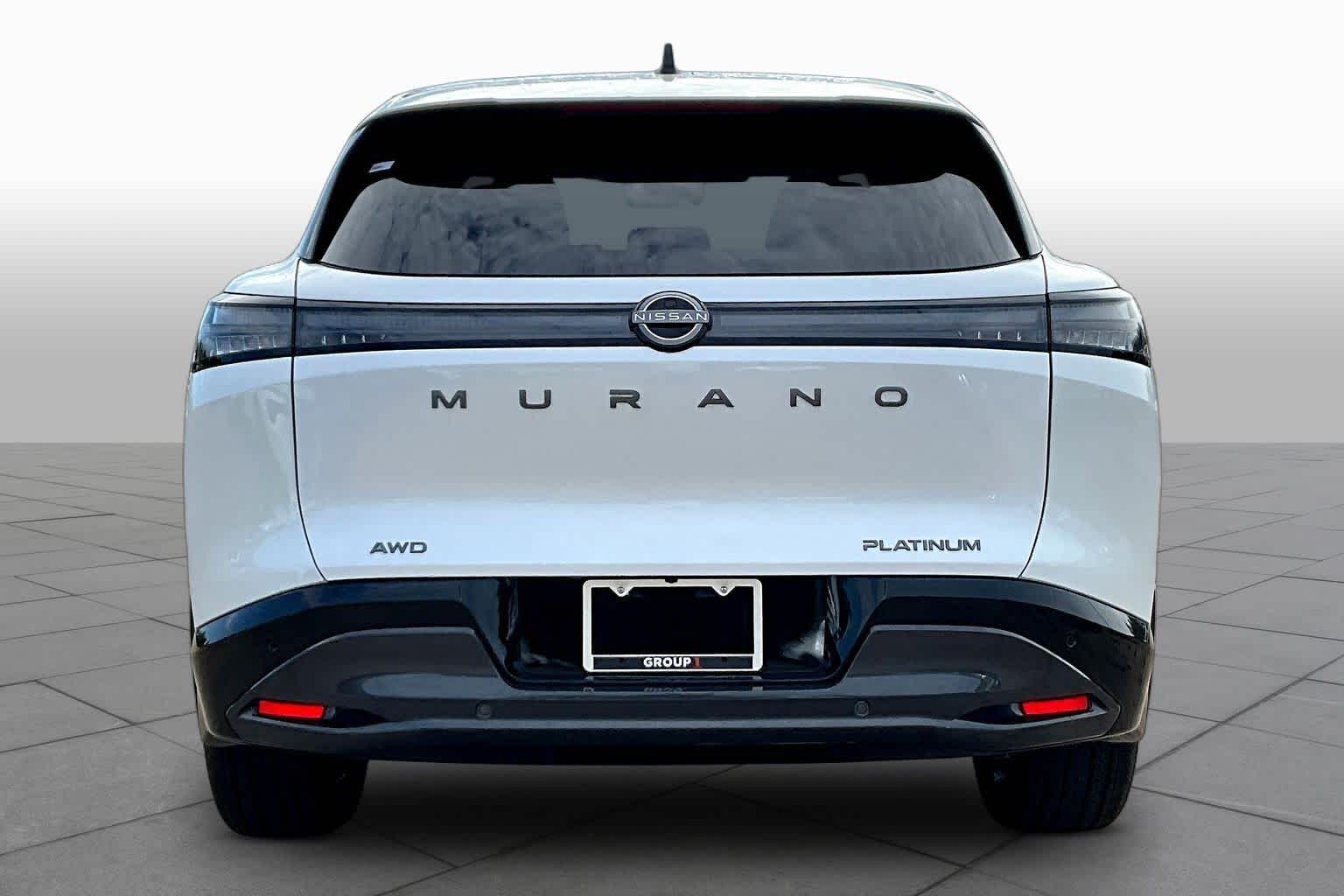 2026 Nissan Murano Platinum Everest White Pearl Tricoat at Sterling McCall Nissan