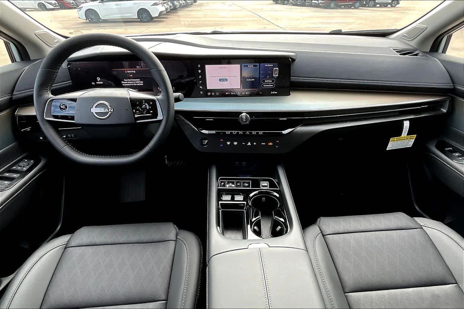 2026 Nissan Murano Platinum Everest White Pearl Tricoat at Sterling McCall Nissan