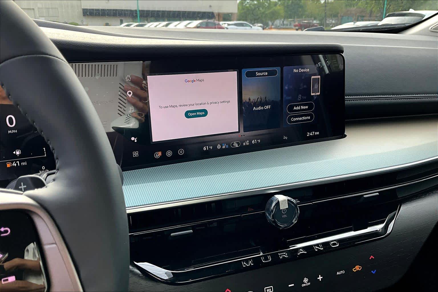 2026 Nissan Murano Platinum Everest White Pearl Tricoat at Sterling McCall Nissan