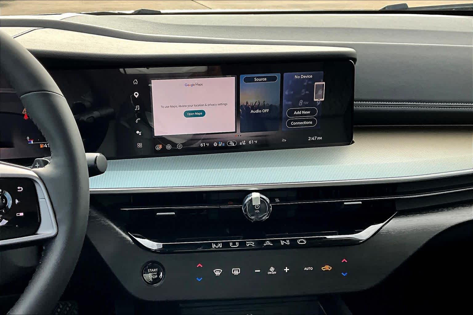 2026 Nissan Murano Platinum Everest White Pearl Tricoat at Sterling McCall Nissan