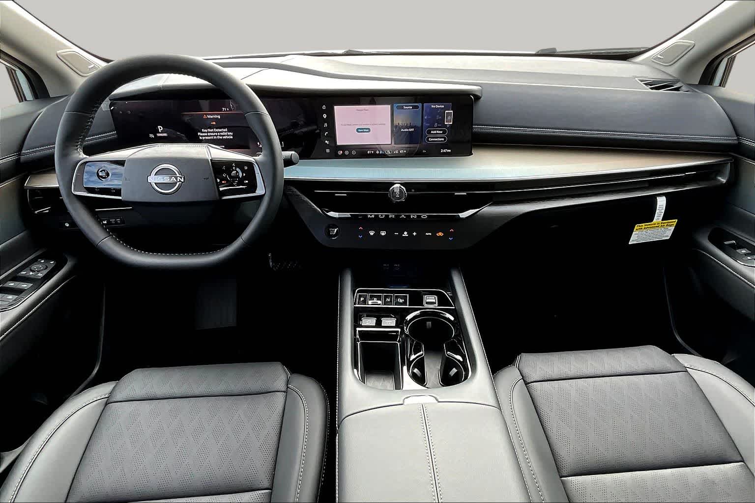 2026 Nissan Murano Platinum Everest White Pearl Tricoat at Sterling McCall Nissan