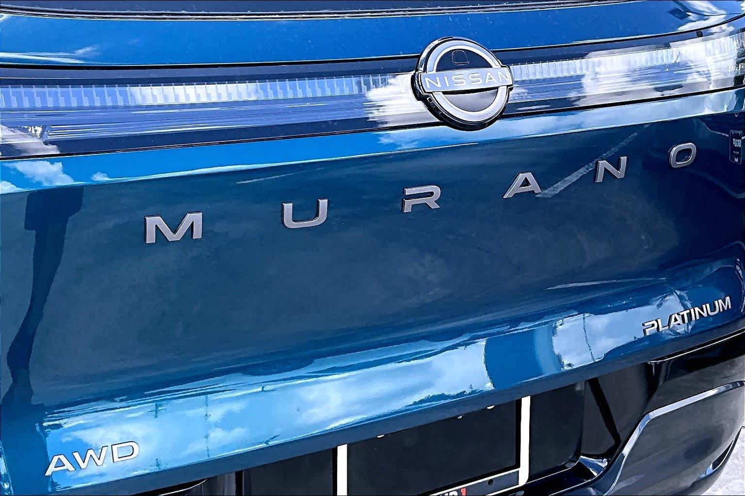 2026 Nissan Murano Platinum Aurora Blue Pearl Metallic at Sterling McCall Nissan