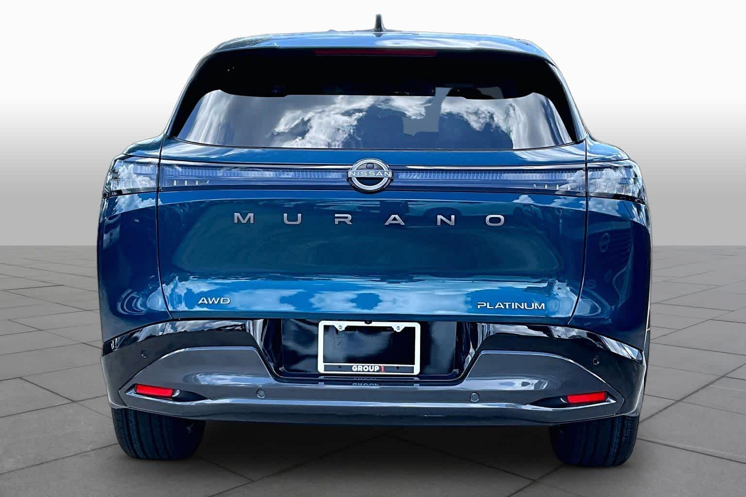 2026 Nissan Murano Platinum Aurora Blue Pearl Metallic at Sterling McCall Nissan