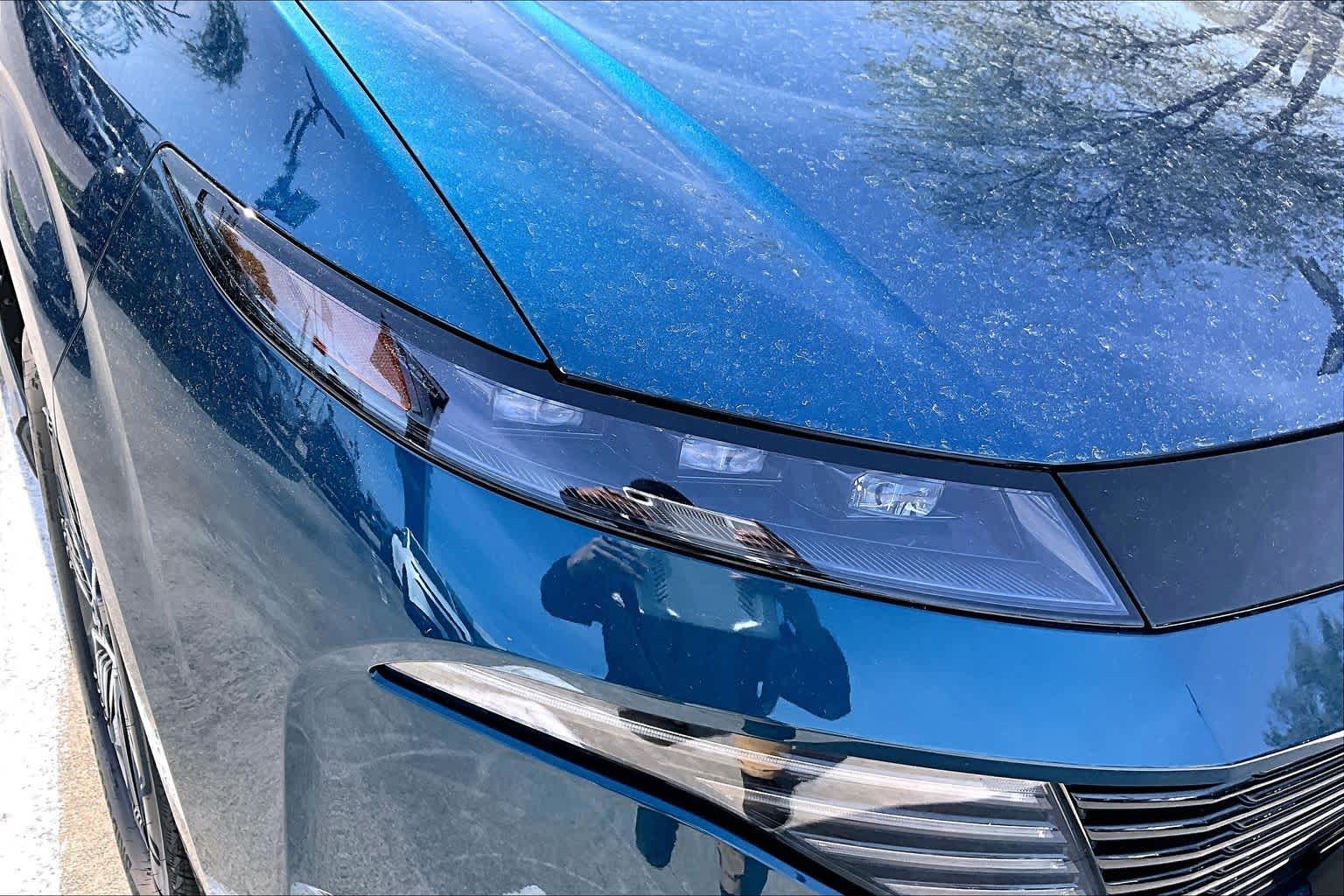 2026 Nissan Murano Platinum Aurora Blue Pearl Metallic/Super Black at Sterling McCall Nissan