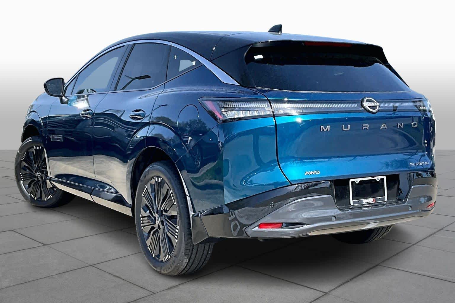 2026 Nissan Murano Platinum Aurora Blue Pearl Metallic/Super Black at Sterling McCall Nissan