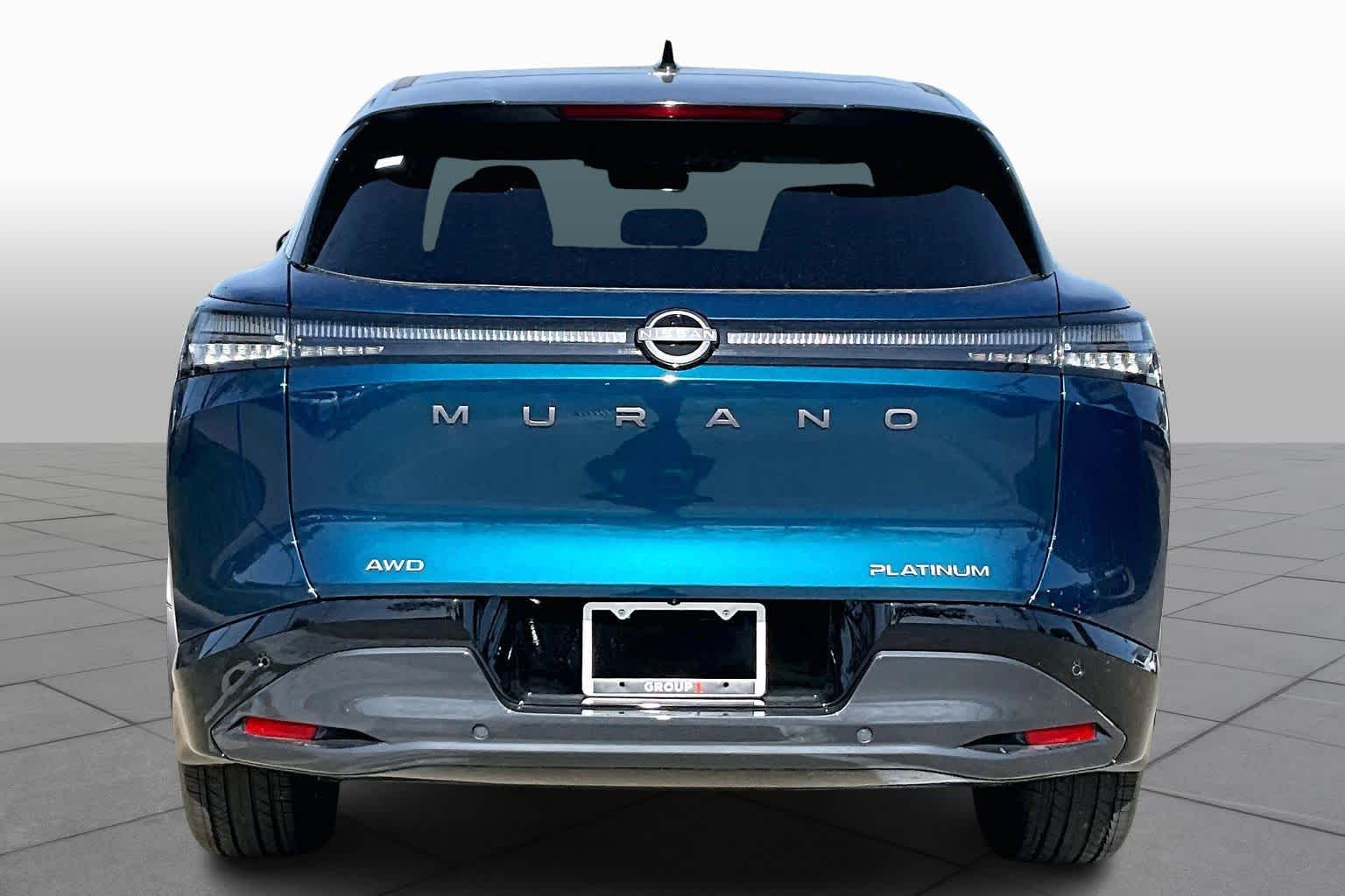 2026 Nissan Murano Platinum Aurora Blue Pearl Metallic/Super Black at Sterling McCall Nissan