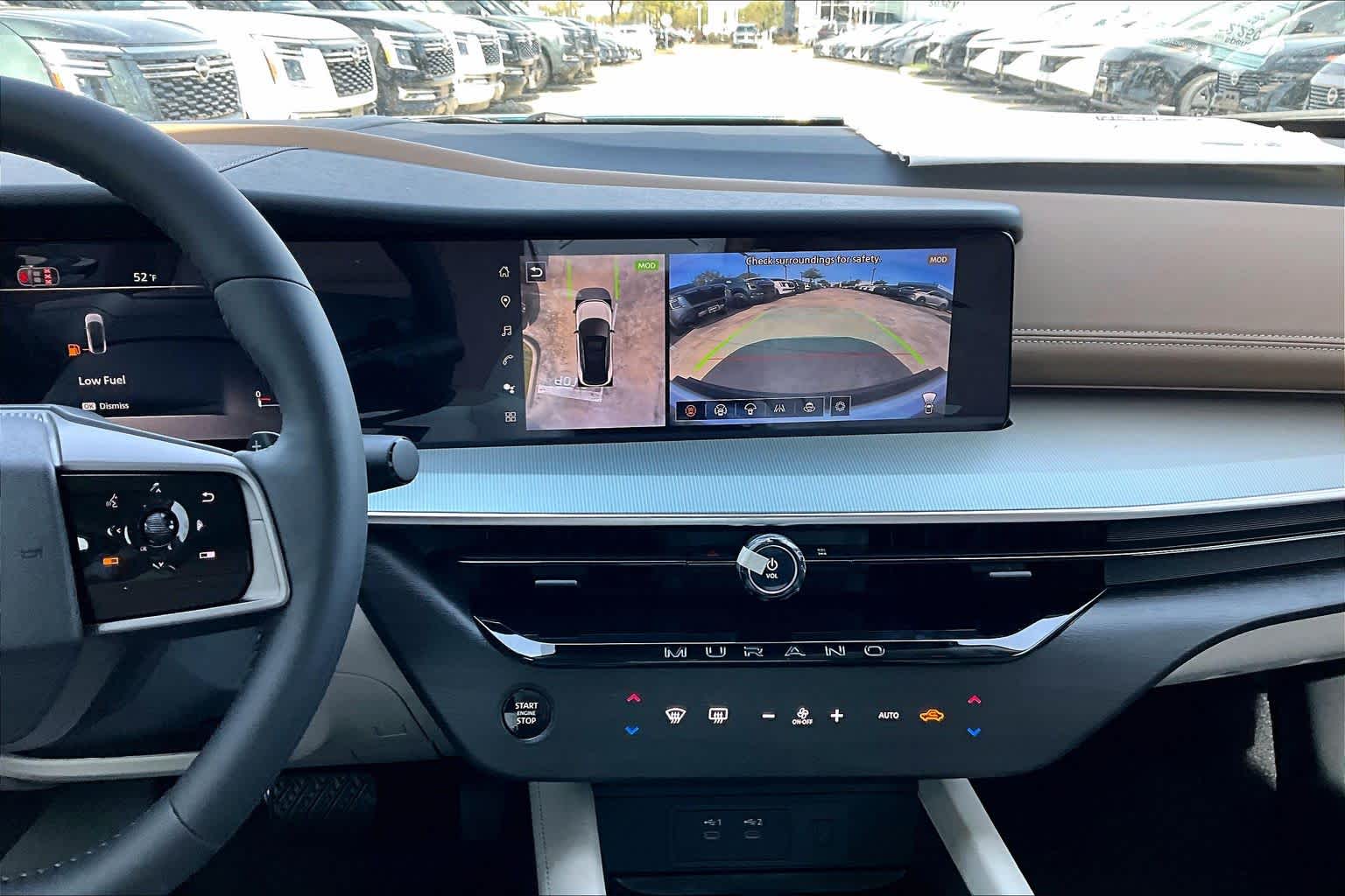 2026 Nissan Murano Platinum Aurora Blue Pearl Metallic/Super Black at Sterling McCall Nissan