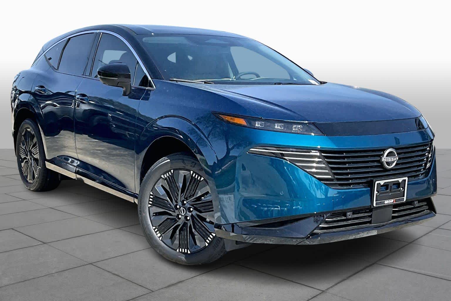 2026 Nissan Murano Platinum Aurora Blue Pearl Metallic/Super Black at Sterling McCall Nissan