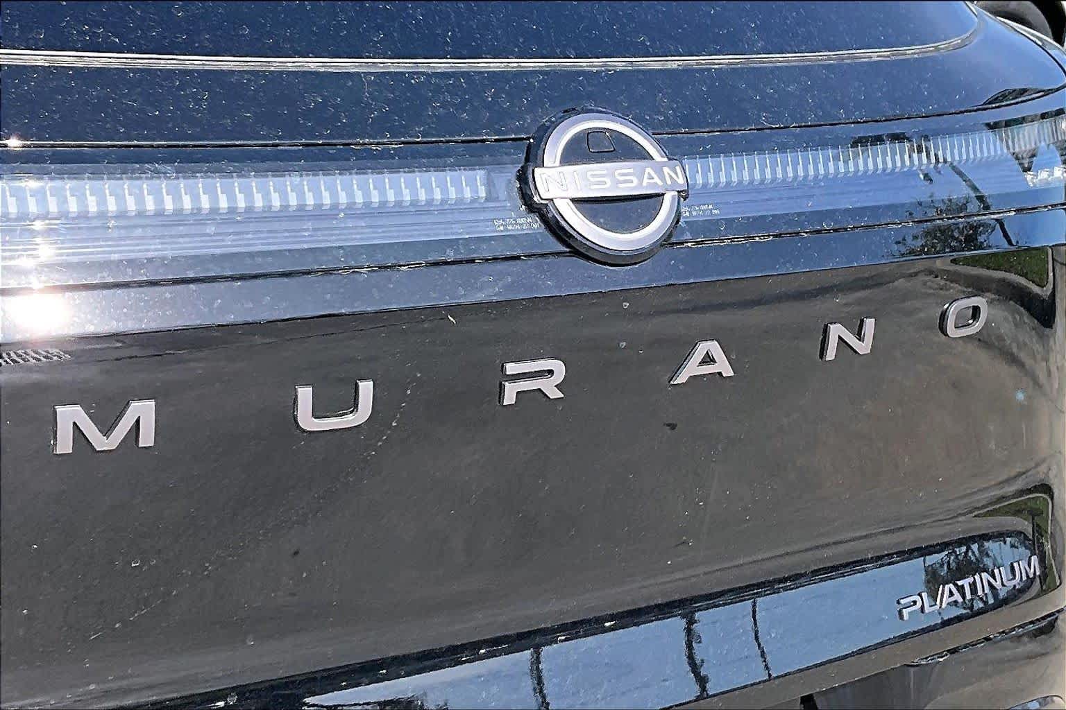 2026 Nissan Murano Platinum Super Black at Sterling McCall Nissan