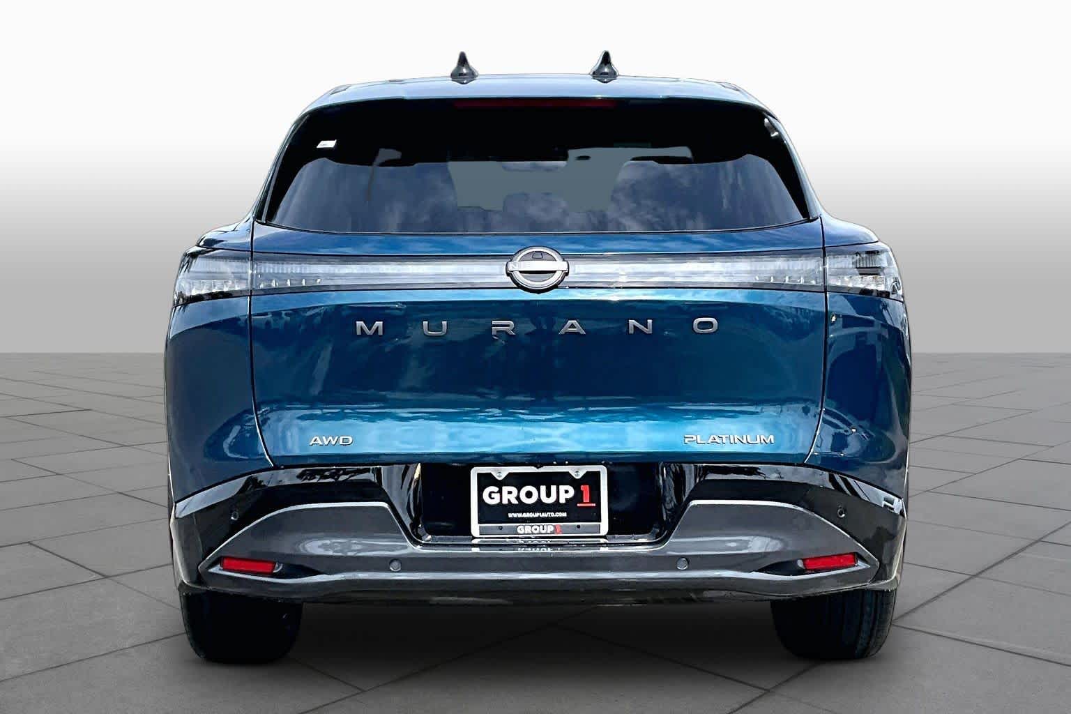 2026 Nissan Murano Platinum Aurora Blue Pearl Metallic at Sterling McCall Nissan