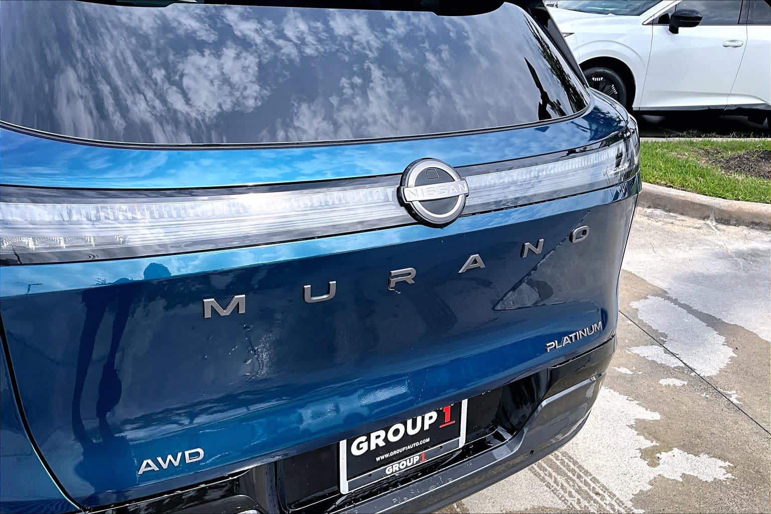 2026 Nissan Murano Platinum Aurora Blue Pearl Metallic at Sterling McCall Nissan