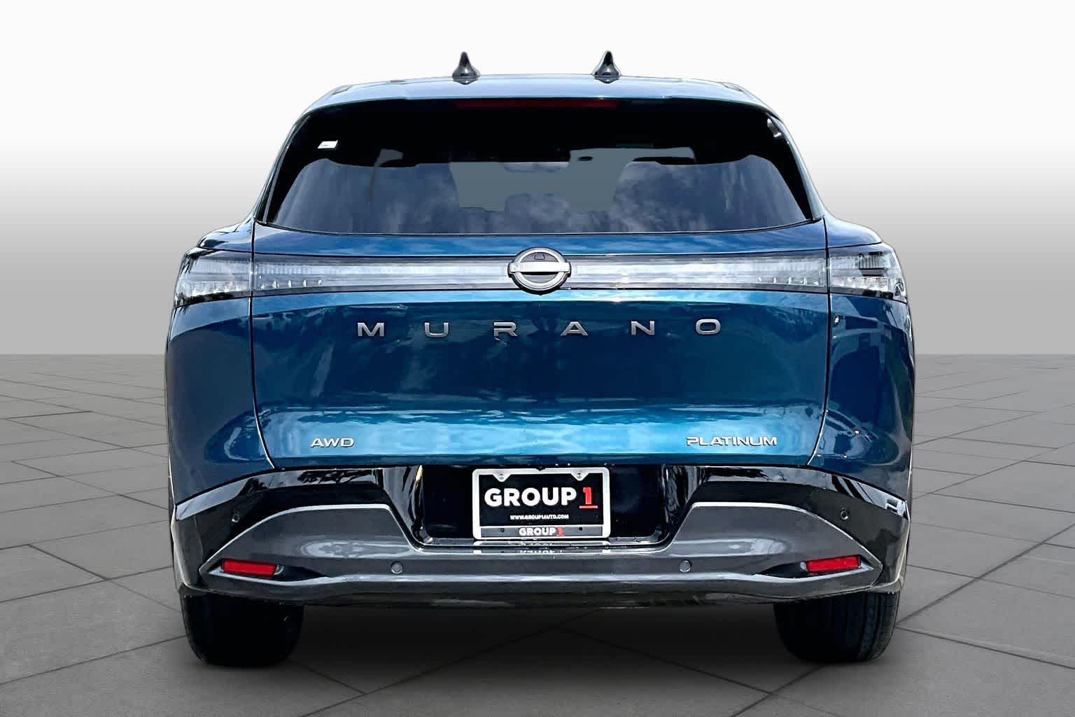 2026 Nissan Murano Platinum Aurora Blue Pearl Metallic at Sterling McCall Nissan