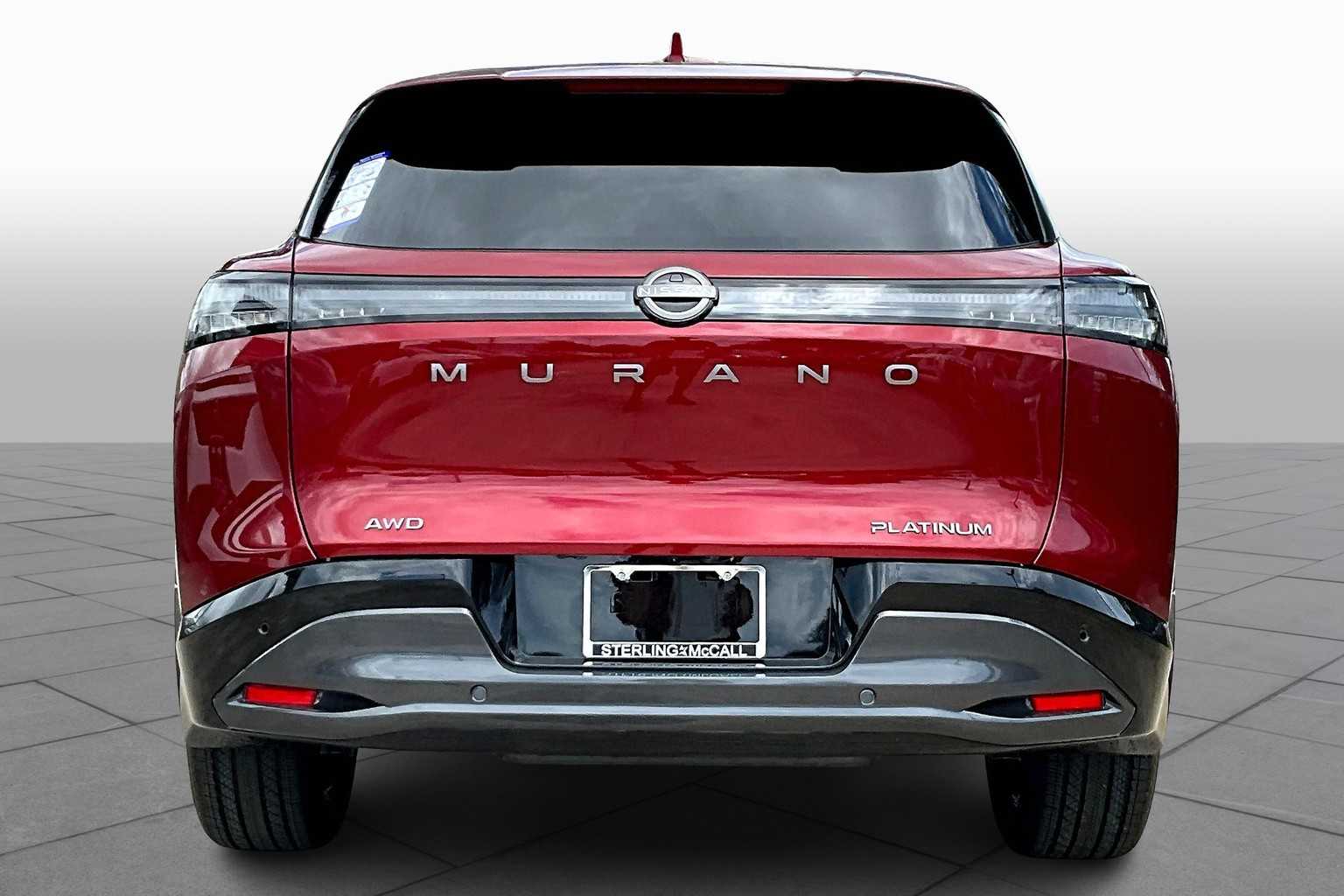 2025 Nissan Murano Platinum Scarlet Ember Tintcoat at Sterling McCall Nissan